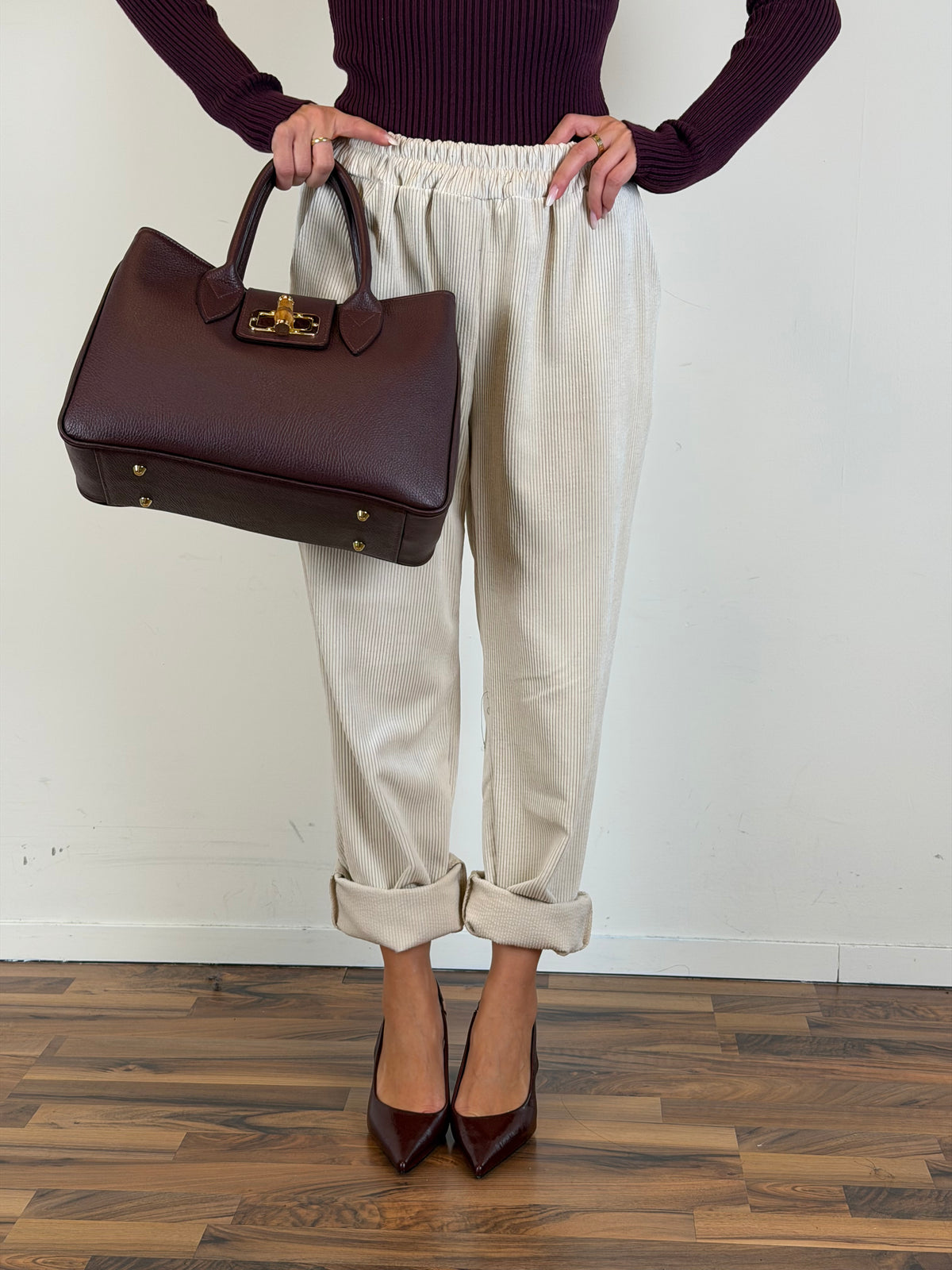 Completo Velluto Chic panna