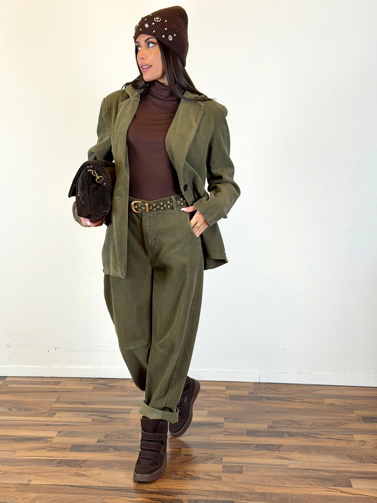 Giacca Autunno verde