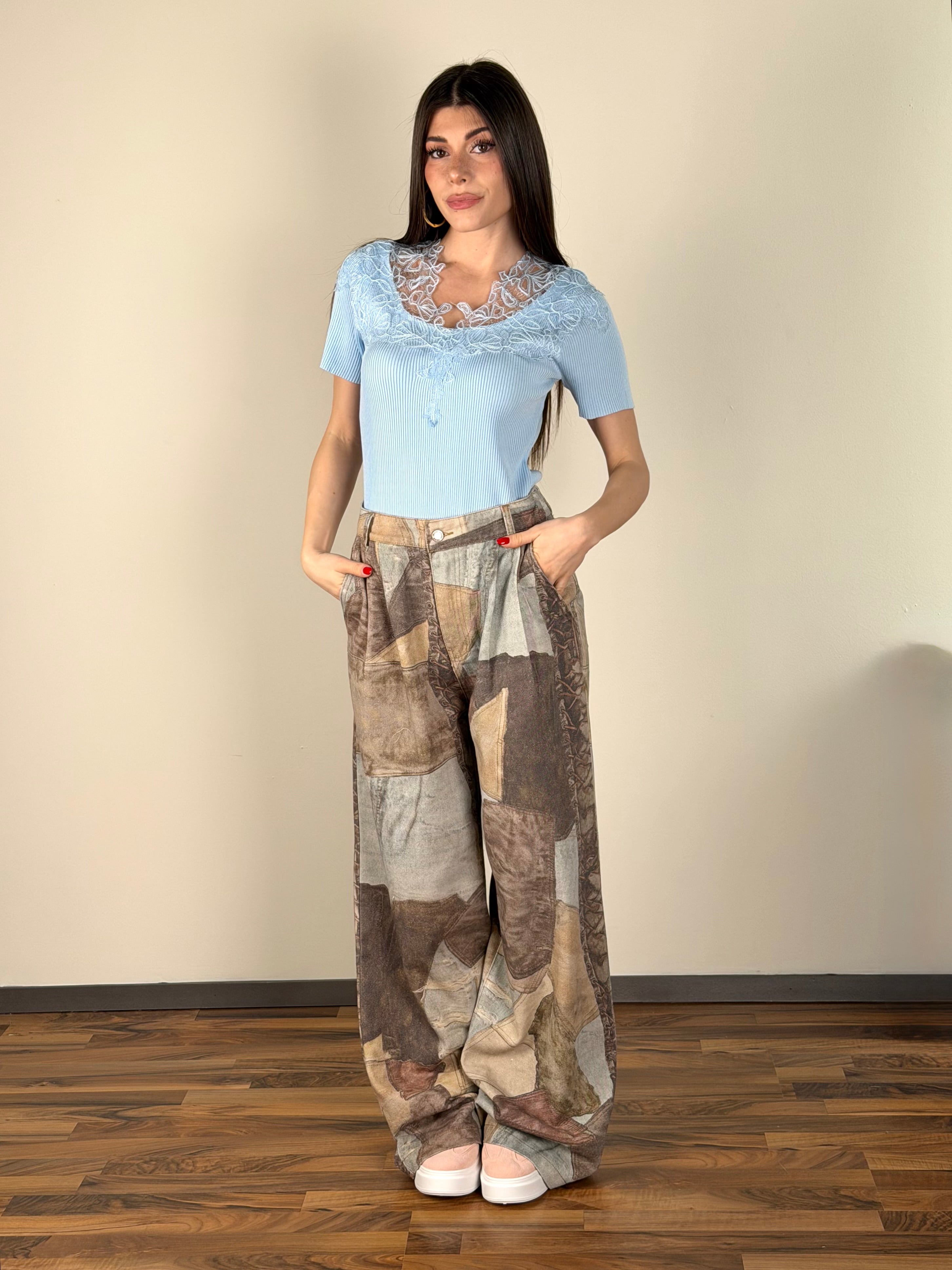 Maglia Trinity celeste