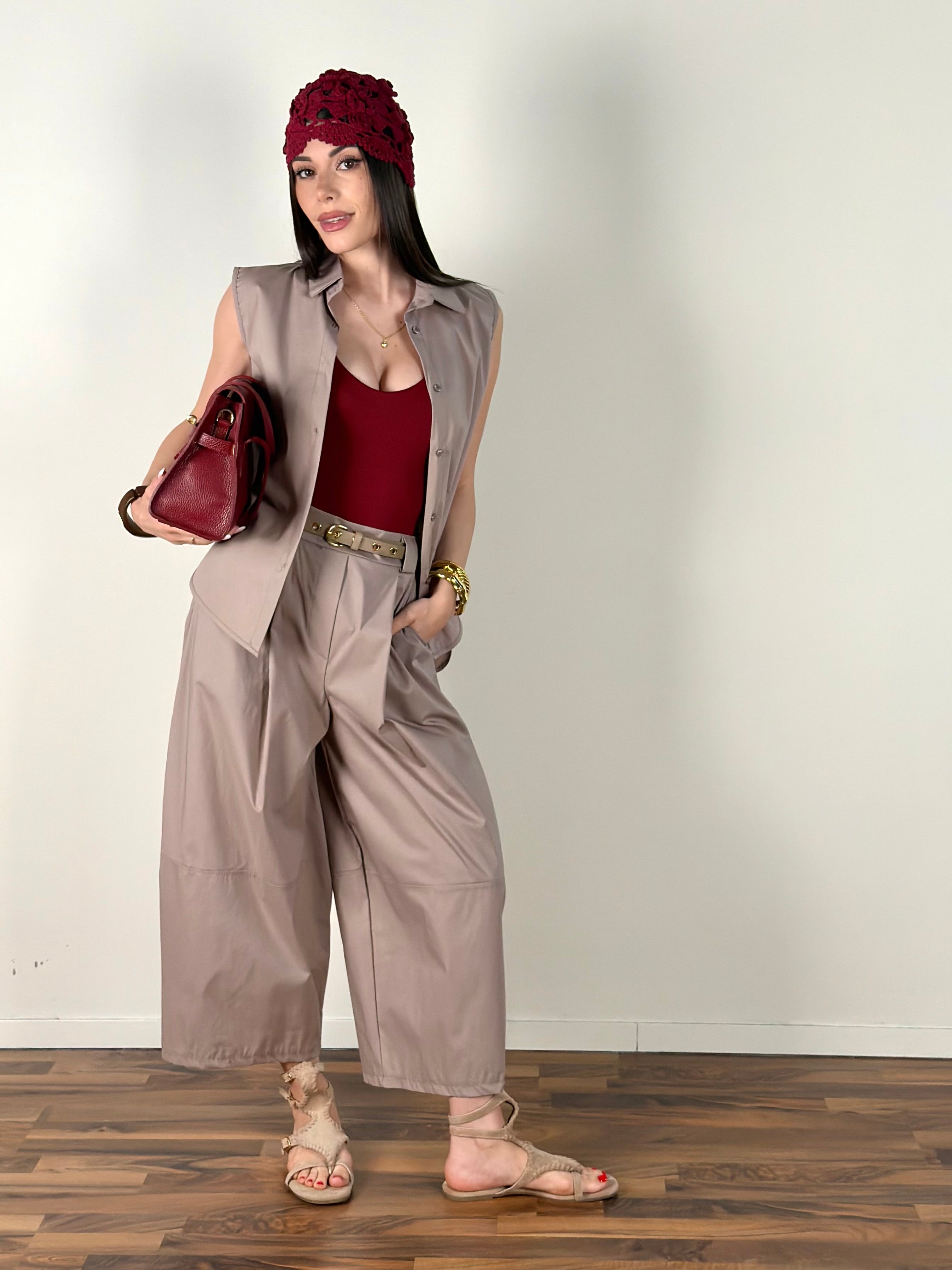 Camicia Singapore fango