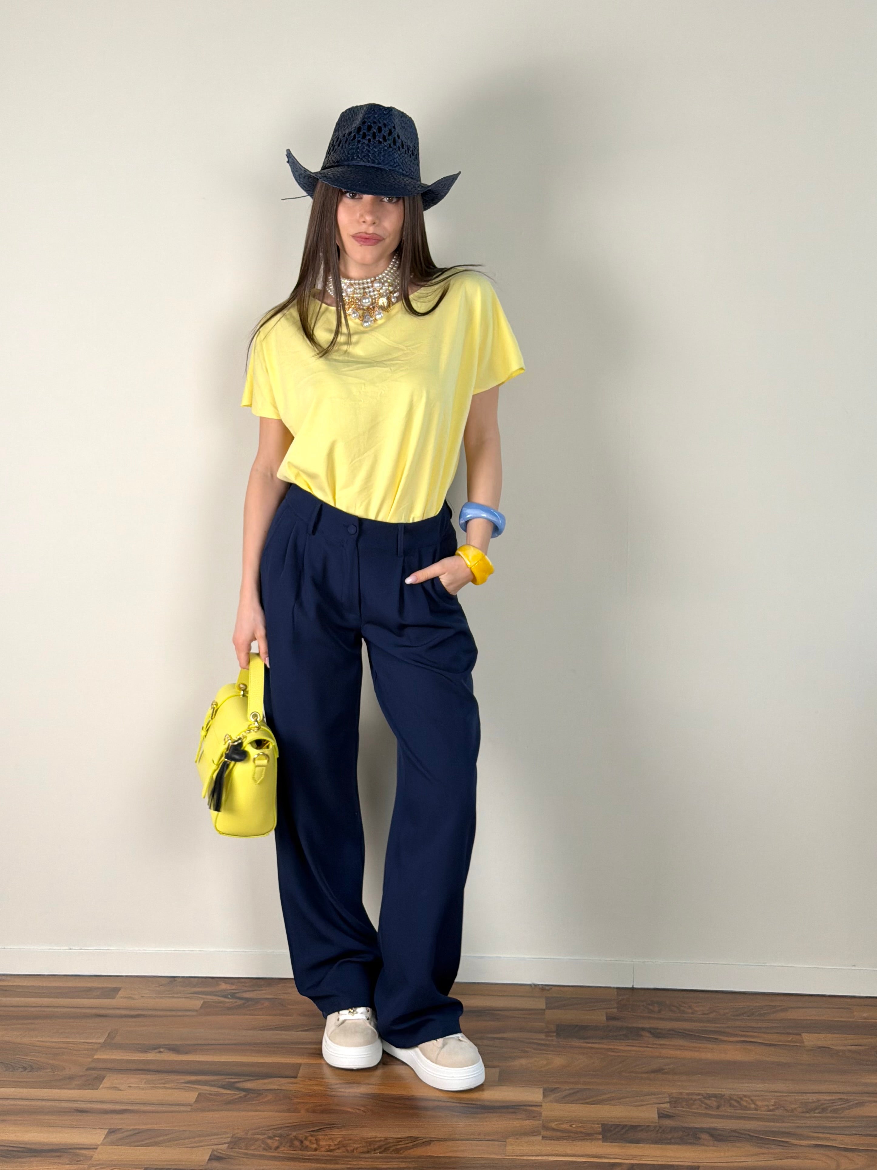Pantalone Luxe blu