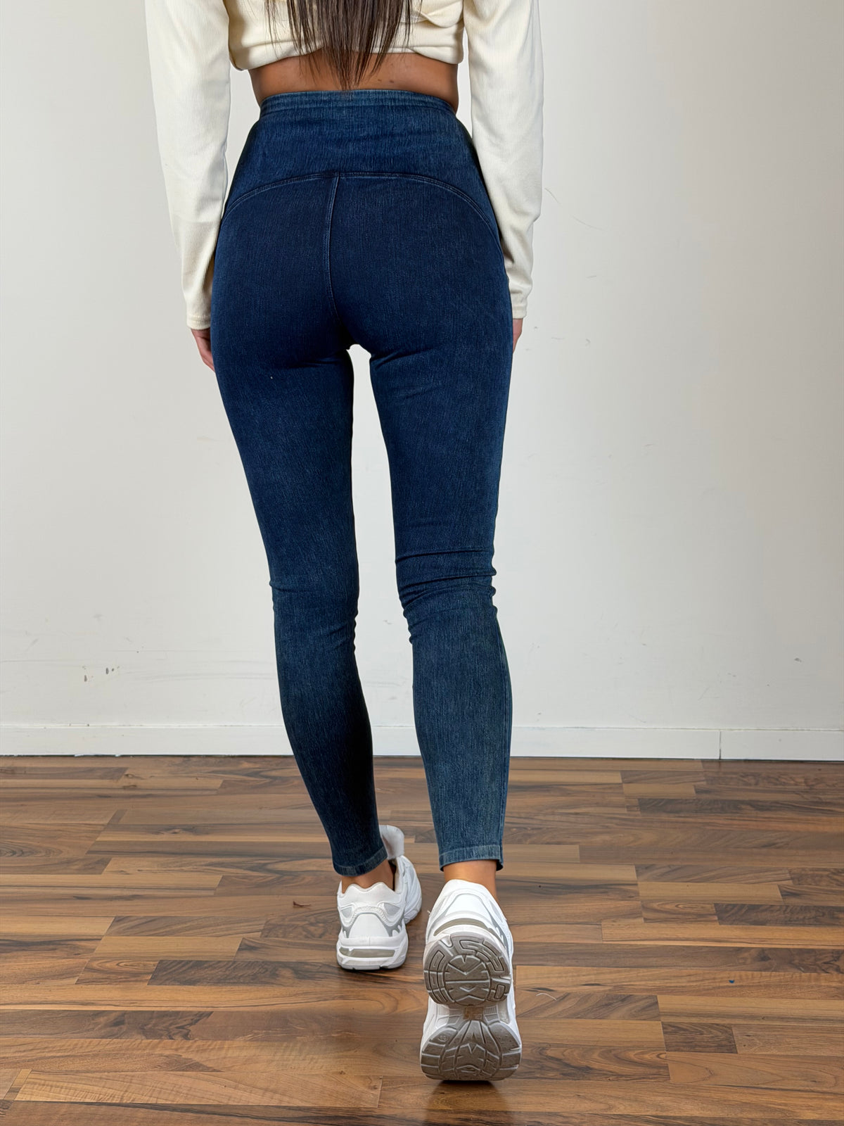Leggins Blu denim