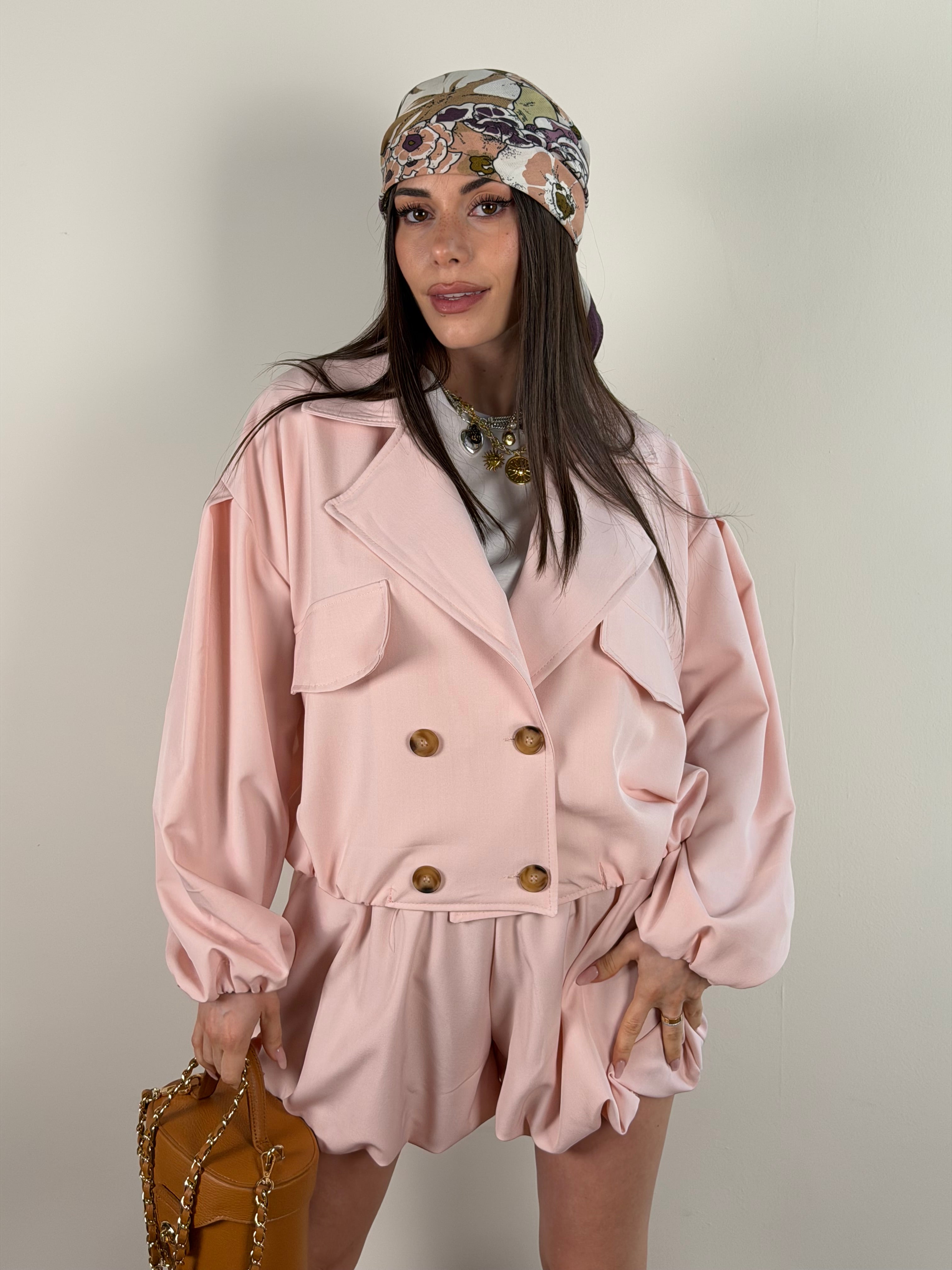Completo Milano rosa