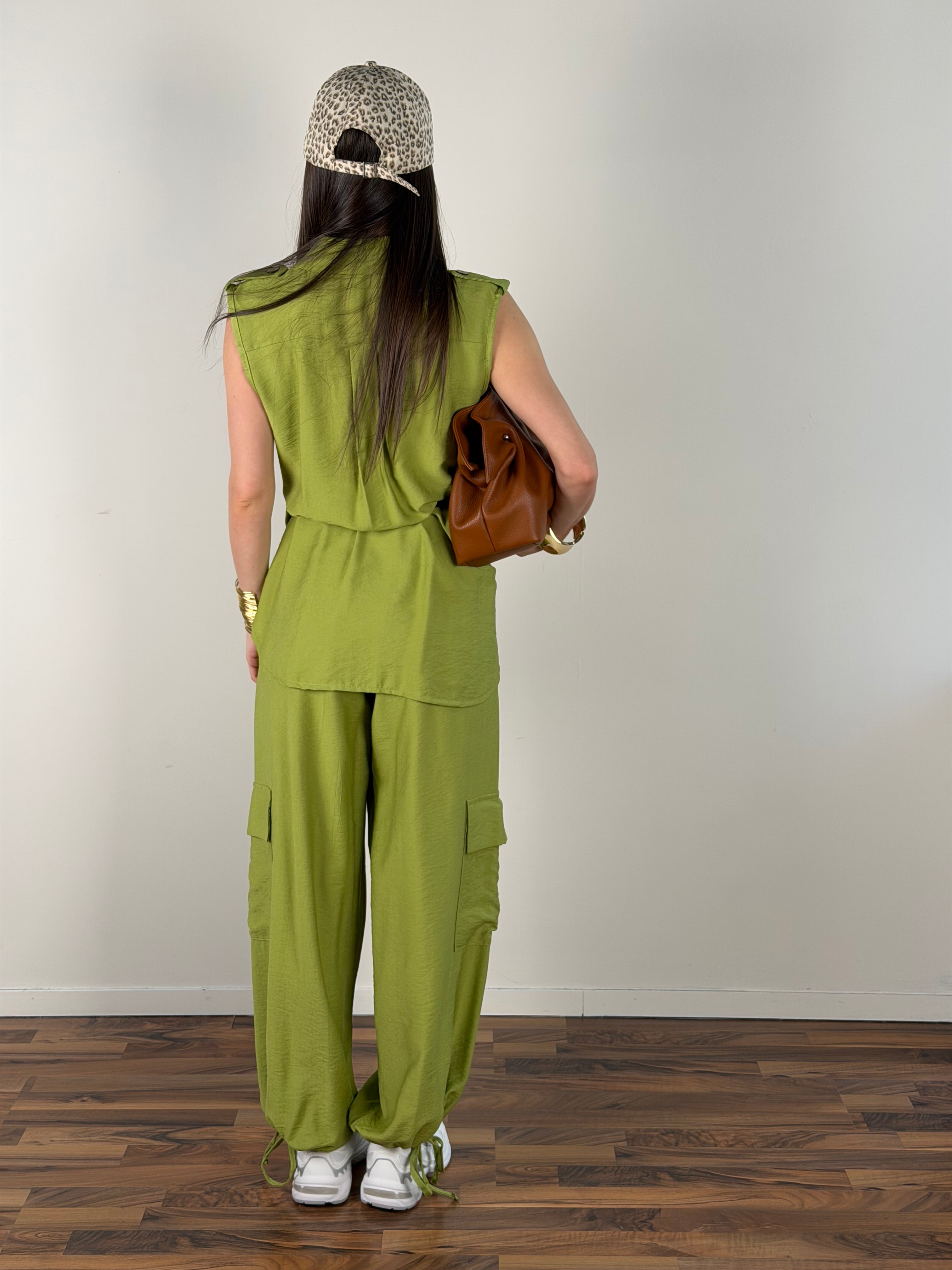 Pantalone Twist verde