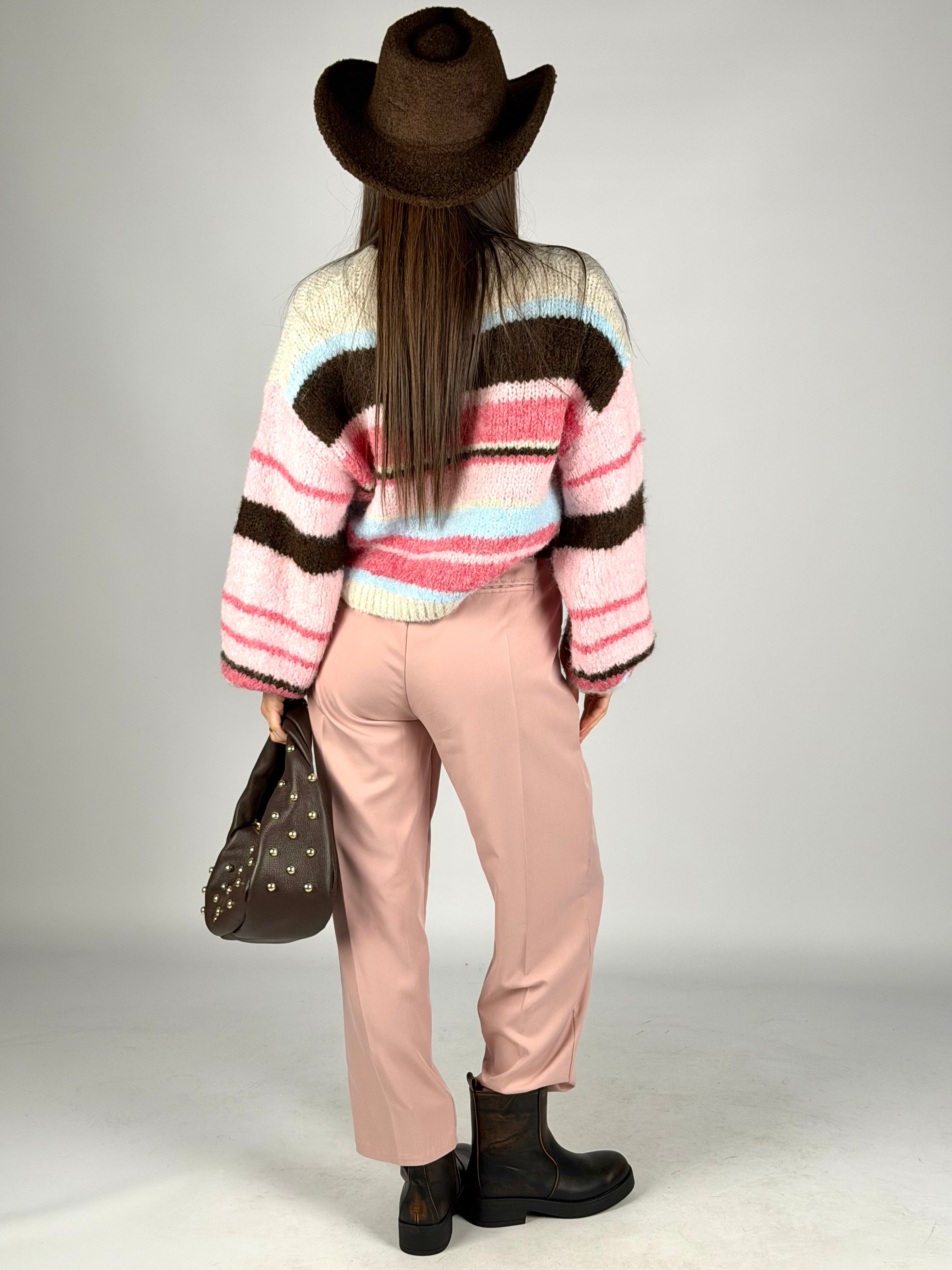 Pantalone Rachel rosa