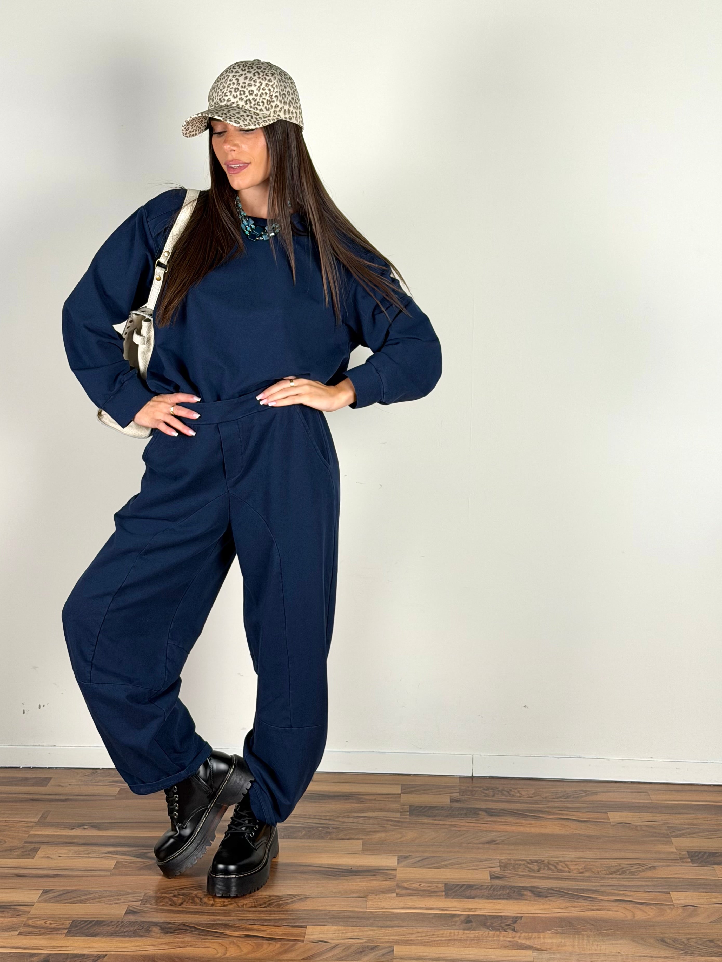 Felpa Isobel blu