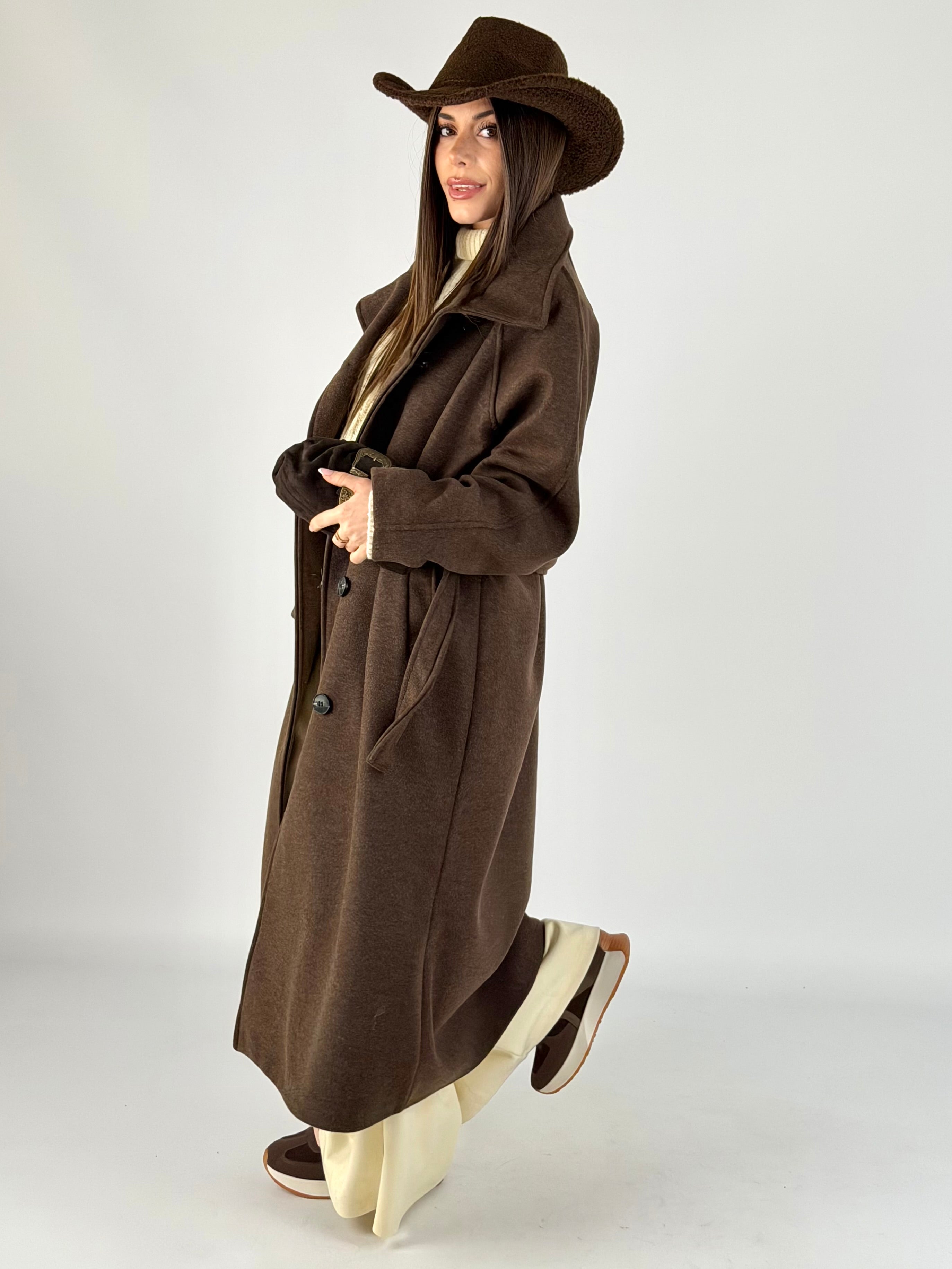 Cappotto Office moro