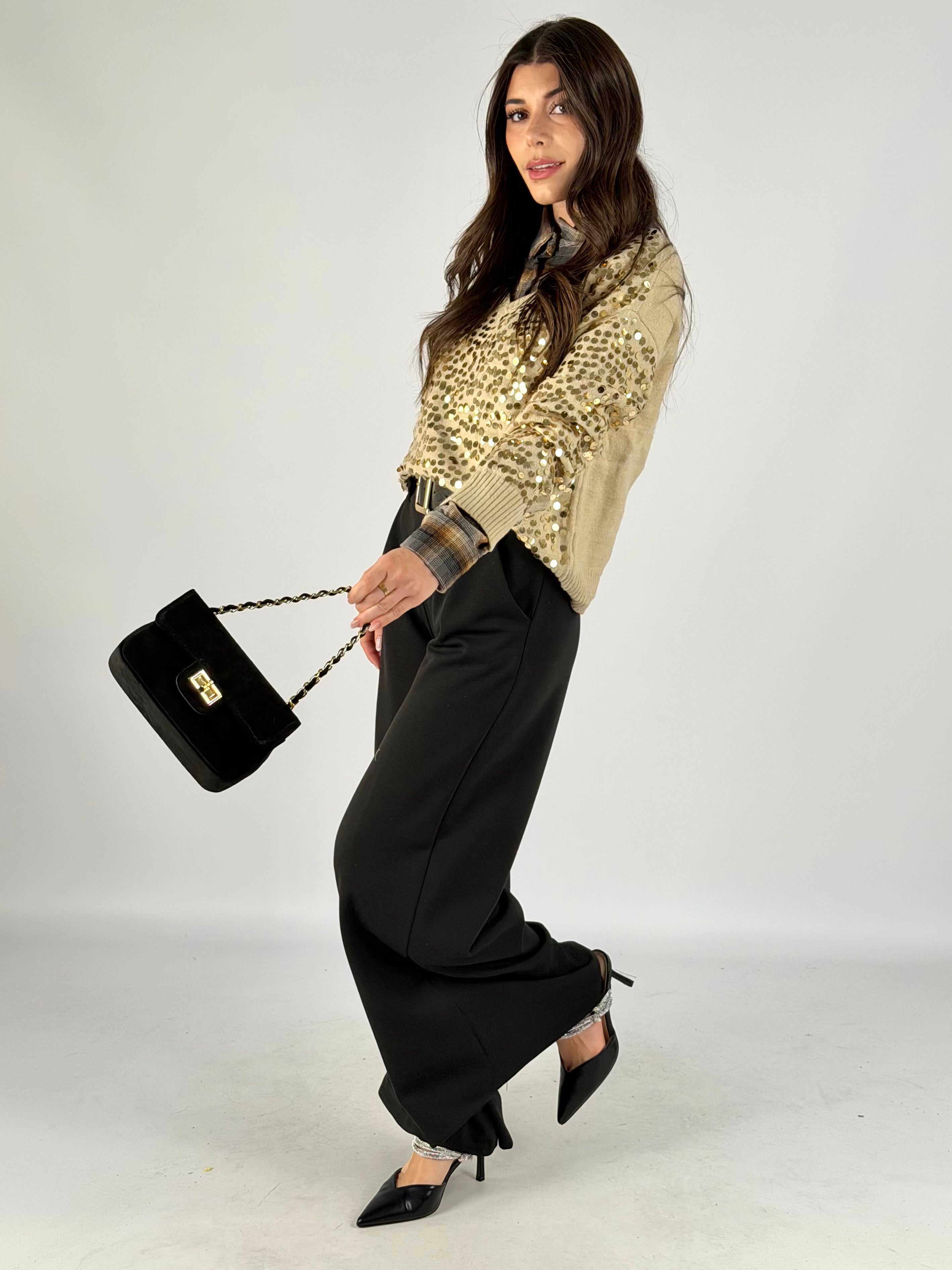 Pantalone William nero