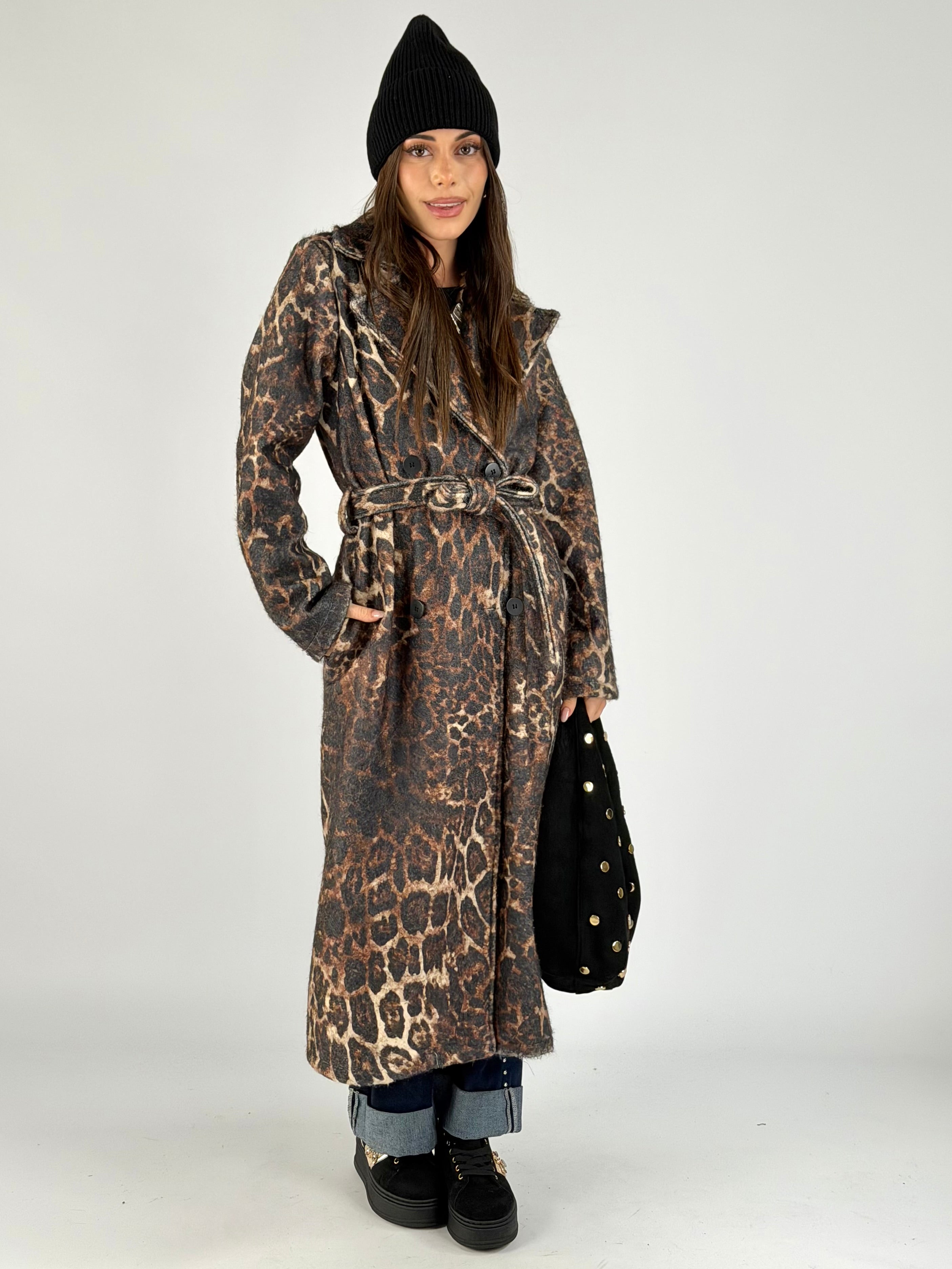 Cappotto Animalier moro