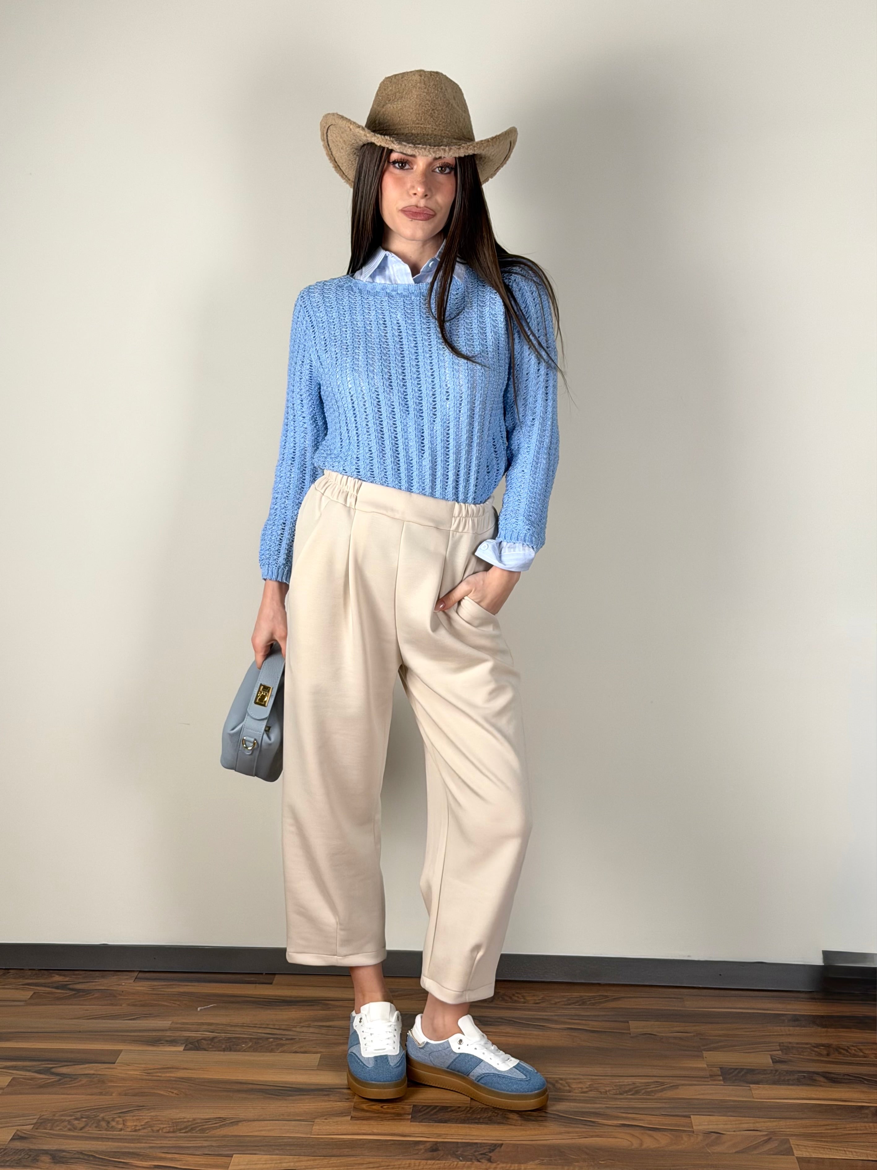 Pantalone Angelina beige