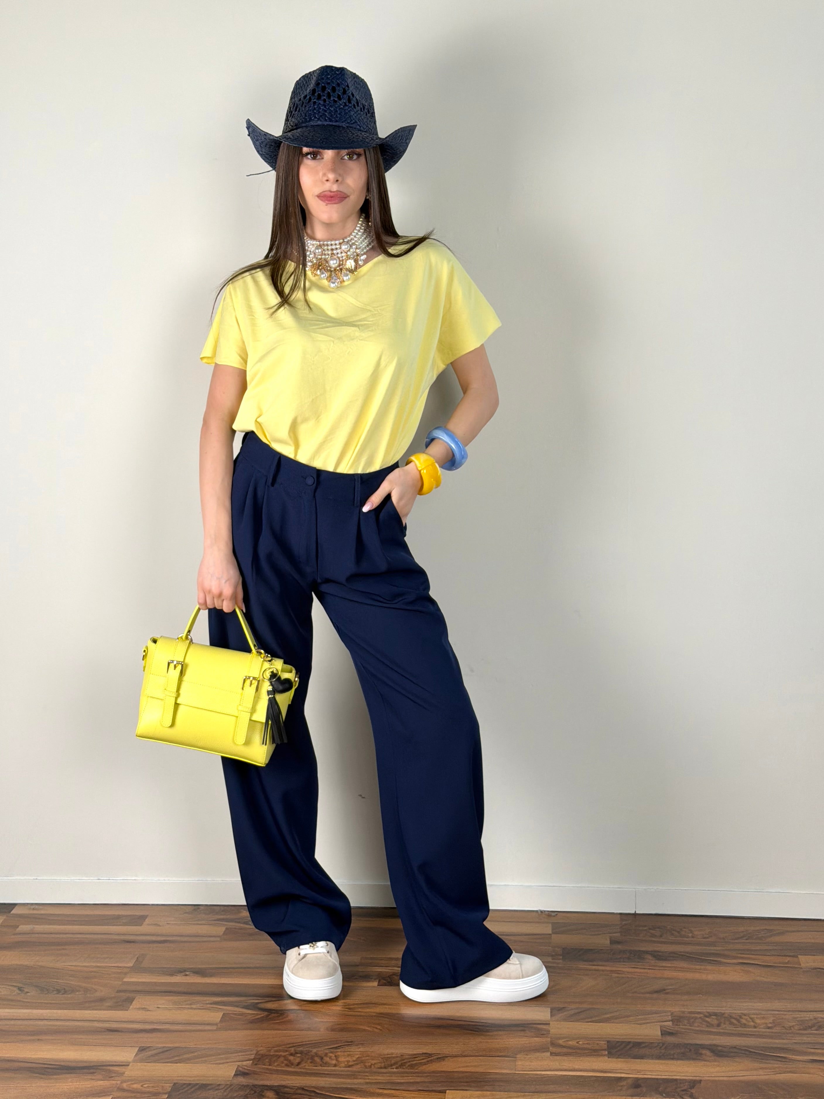 Pantalone Luxe blu
