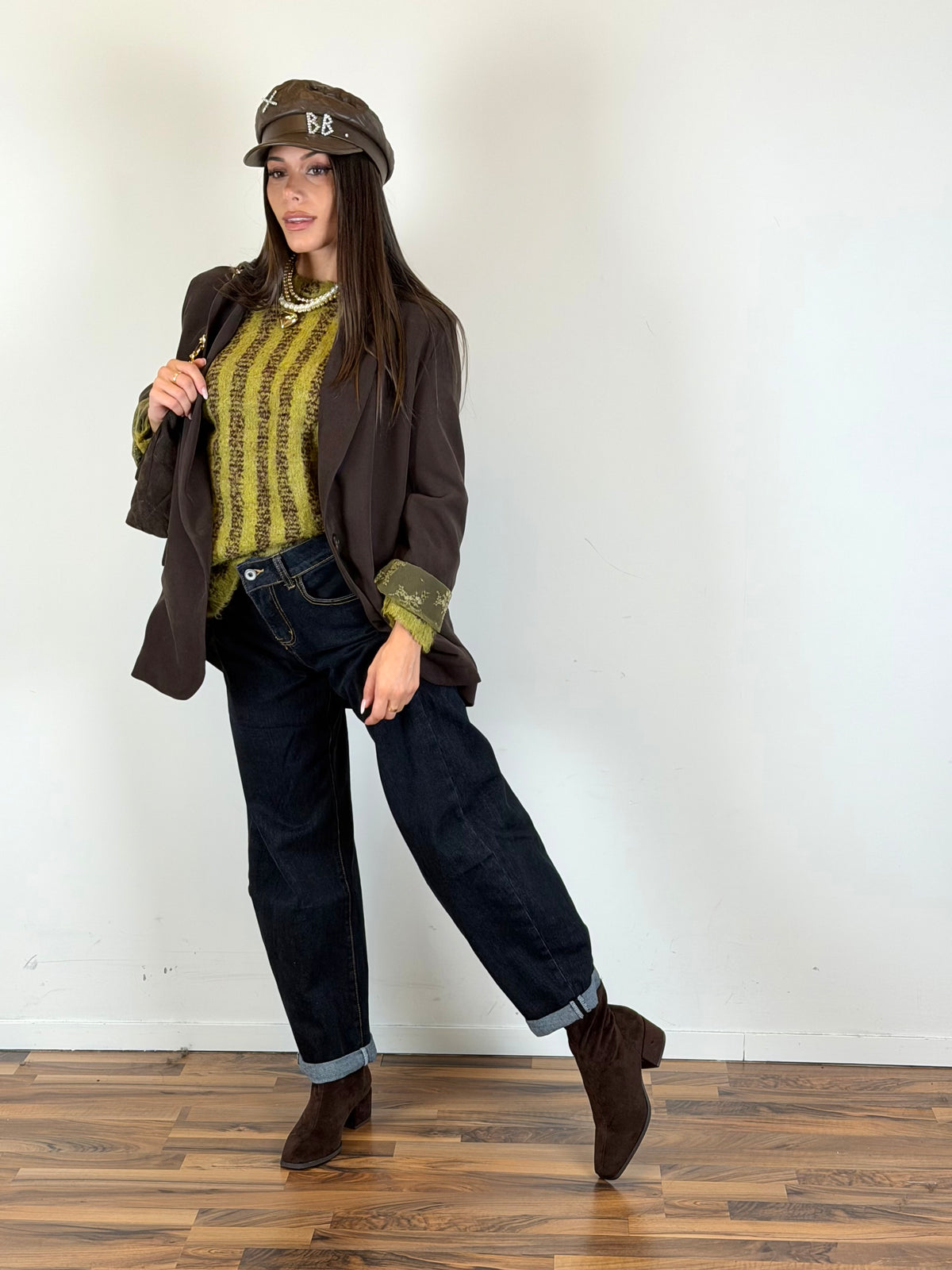 Giacca anni 90 moro