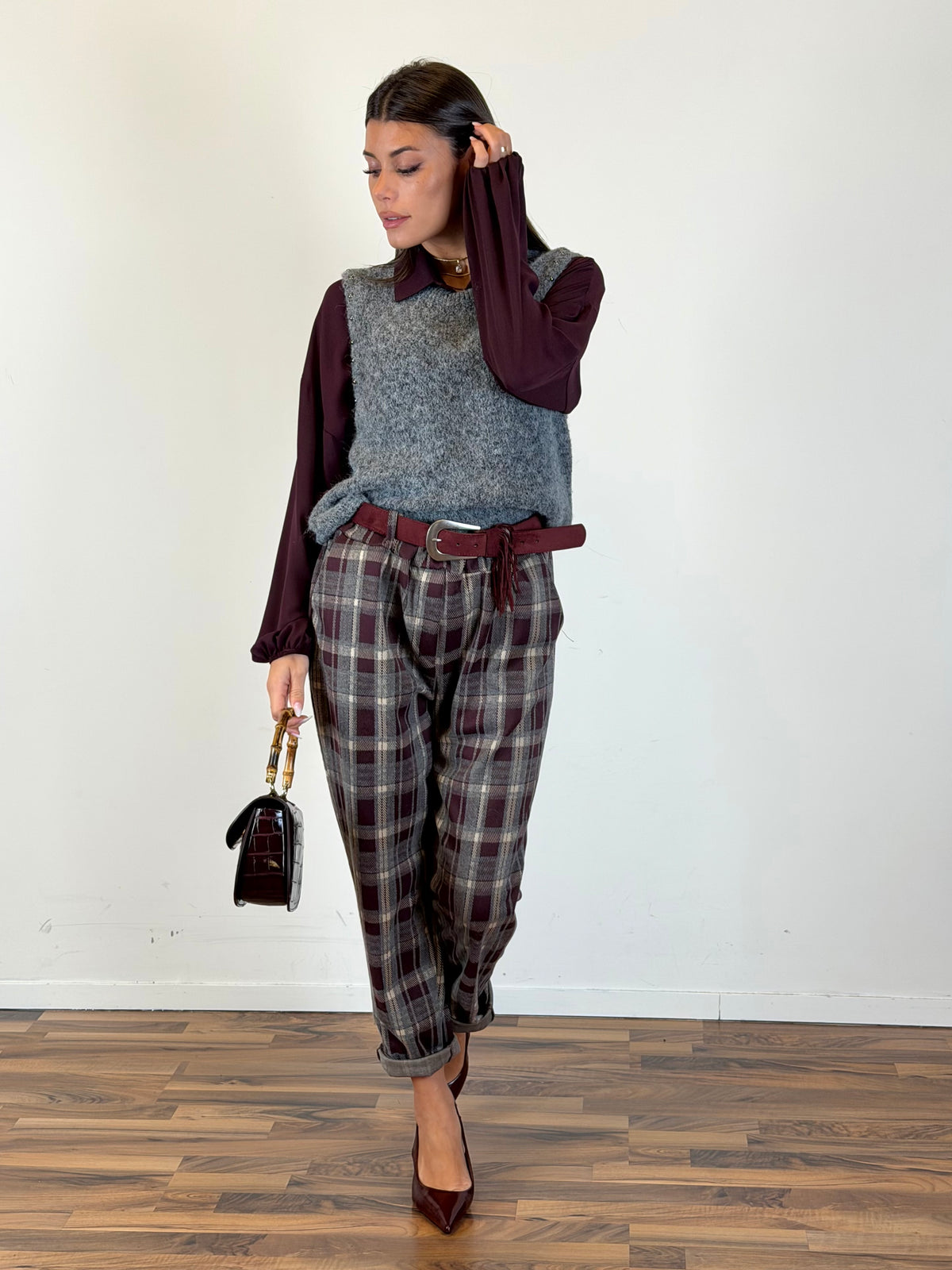 Maglia British grigia