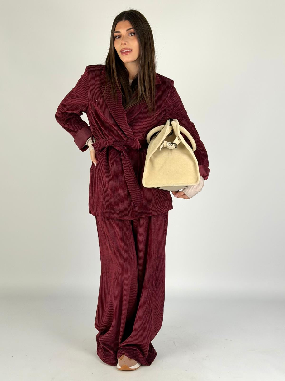 Completo Laura bordeaux