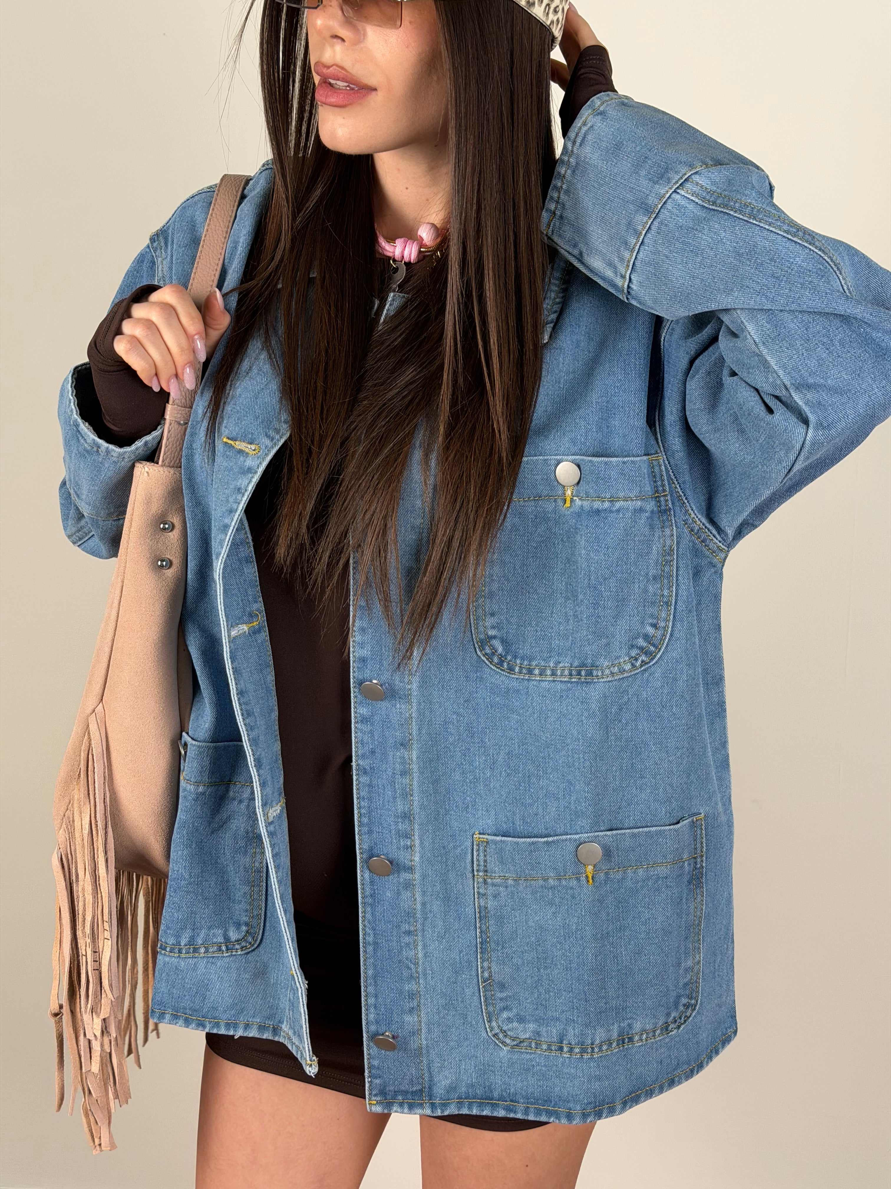 Giubbino jeans Minerva
