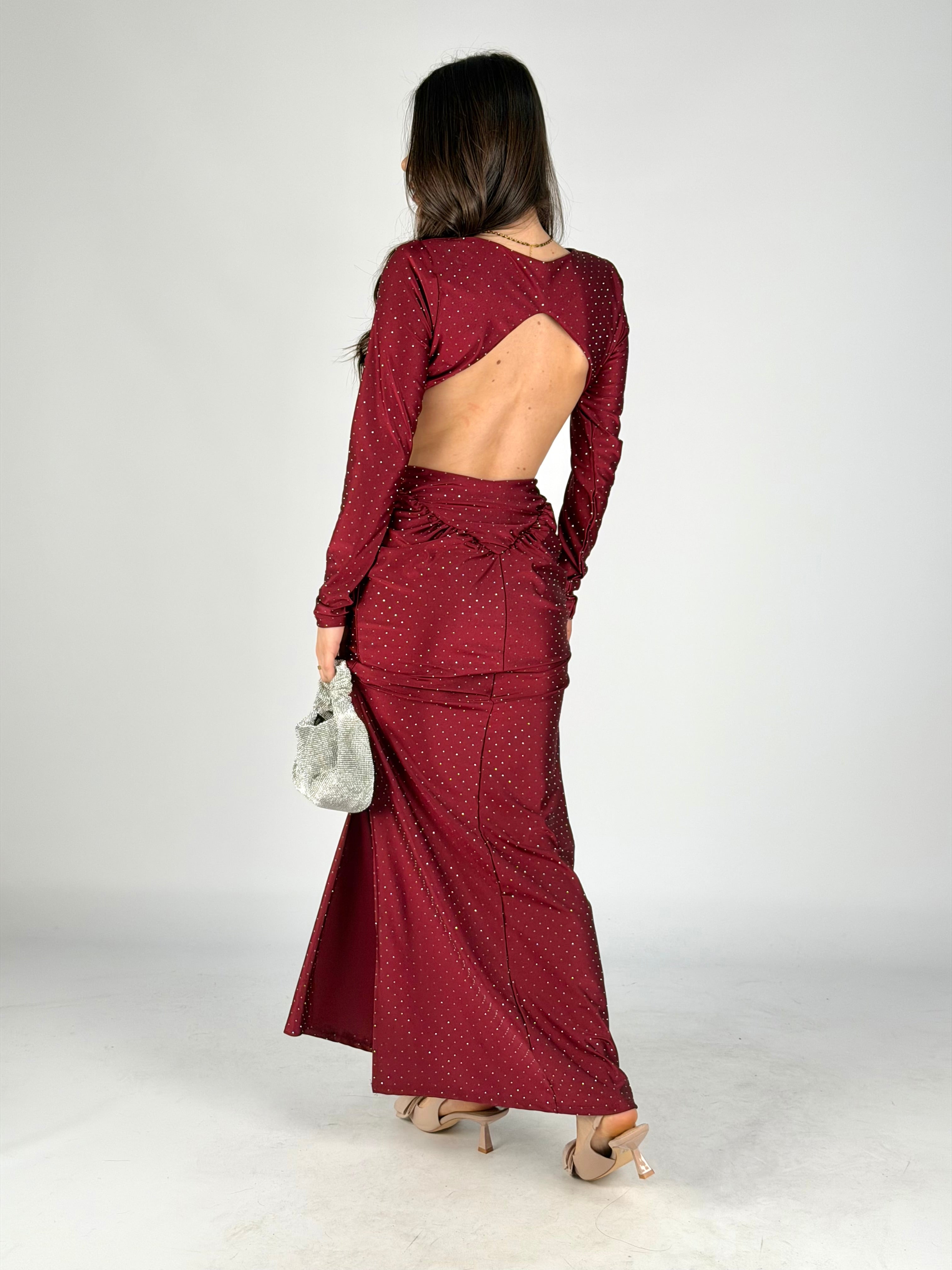 Abito magic bordeaux