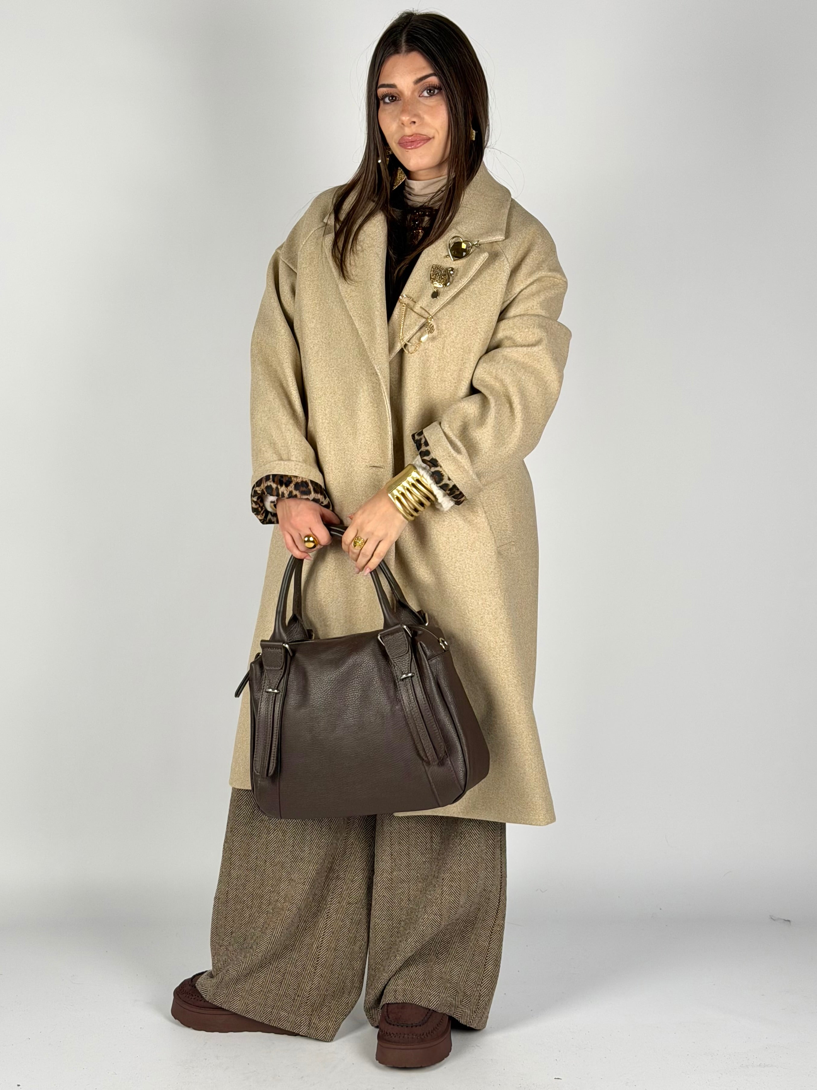 Cappotto Agense beige