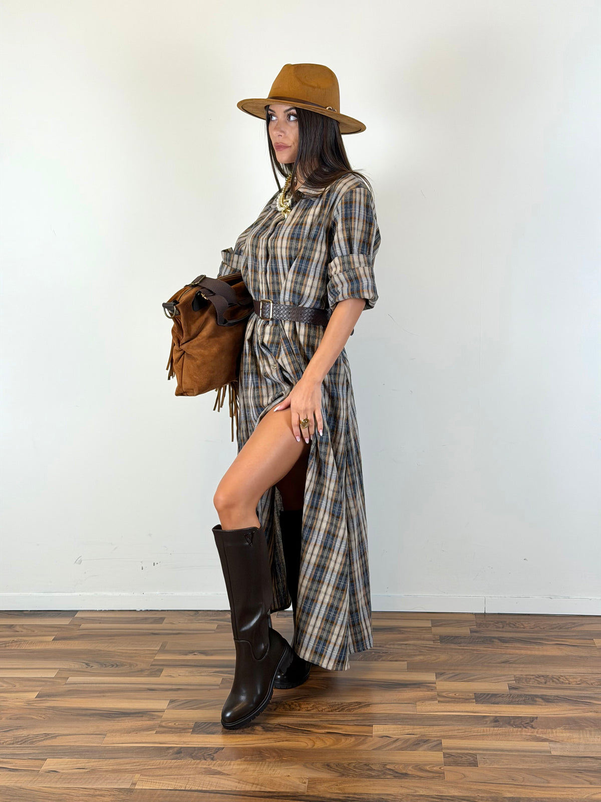 Abito Rebecca blu