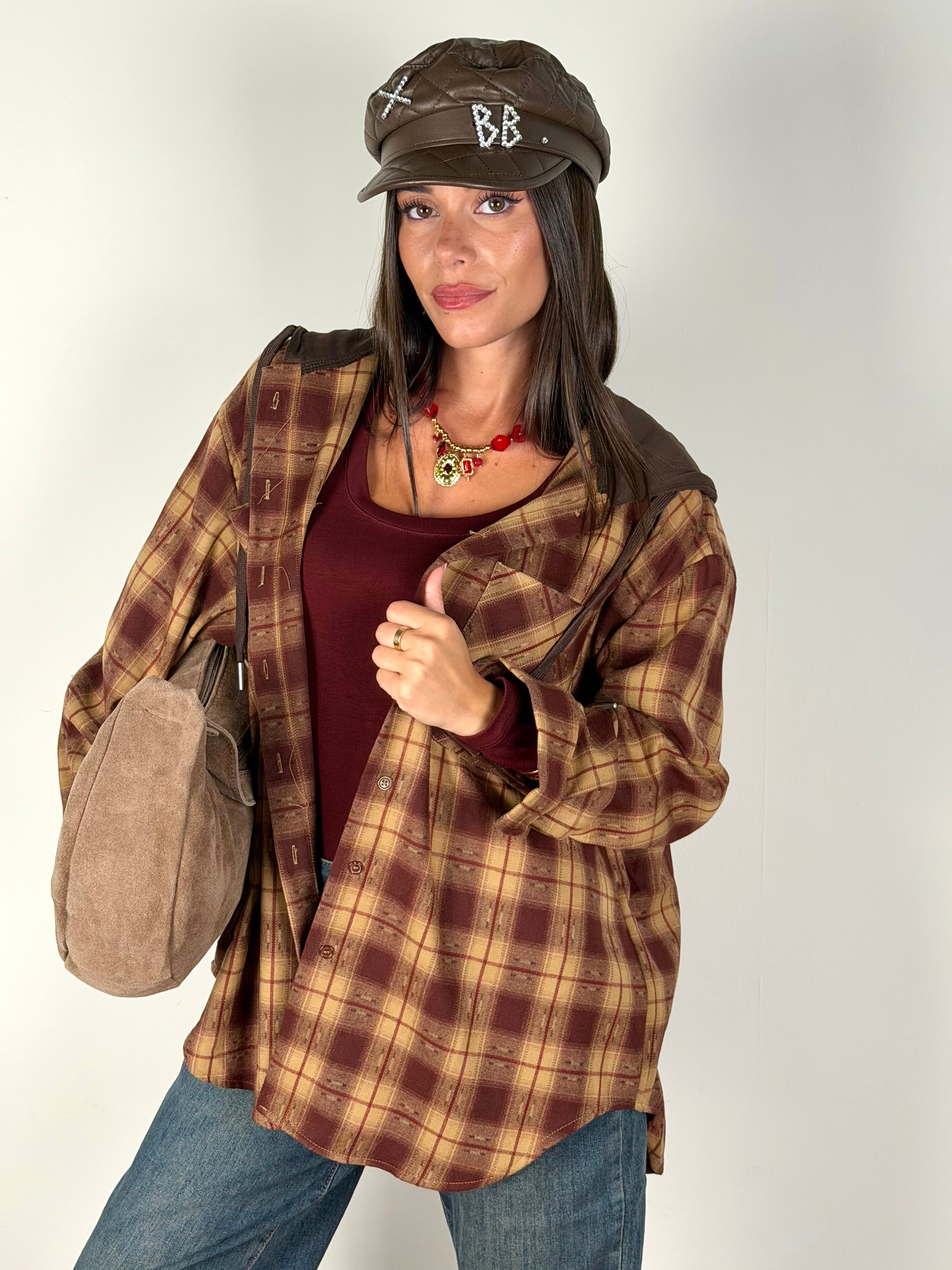 Camicia Check Street Bordeaux