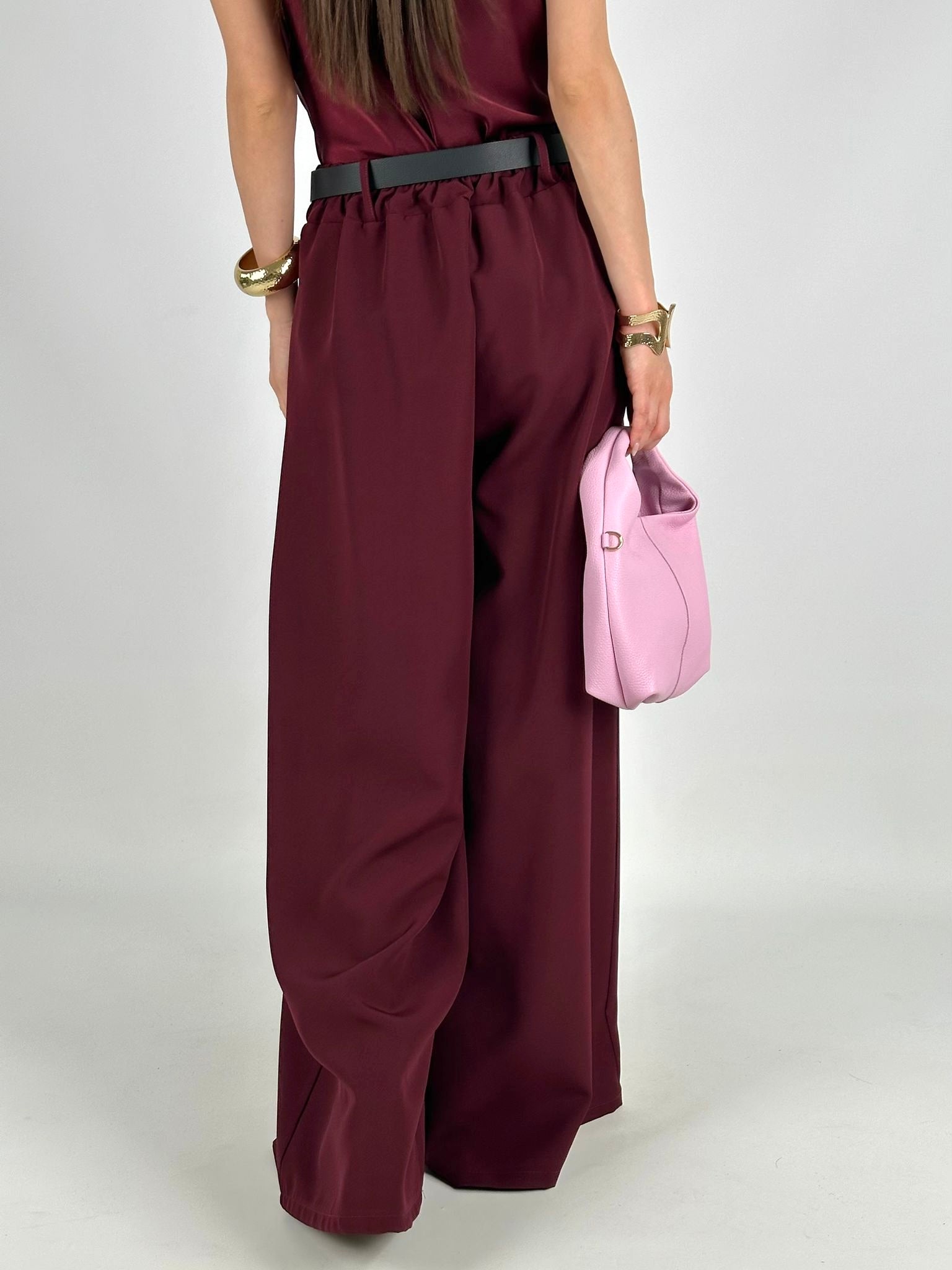 Pantalone completo Deep bordeaux