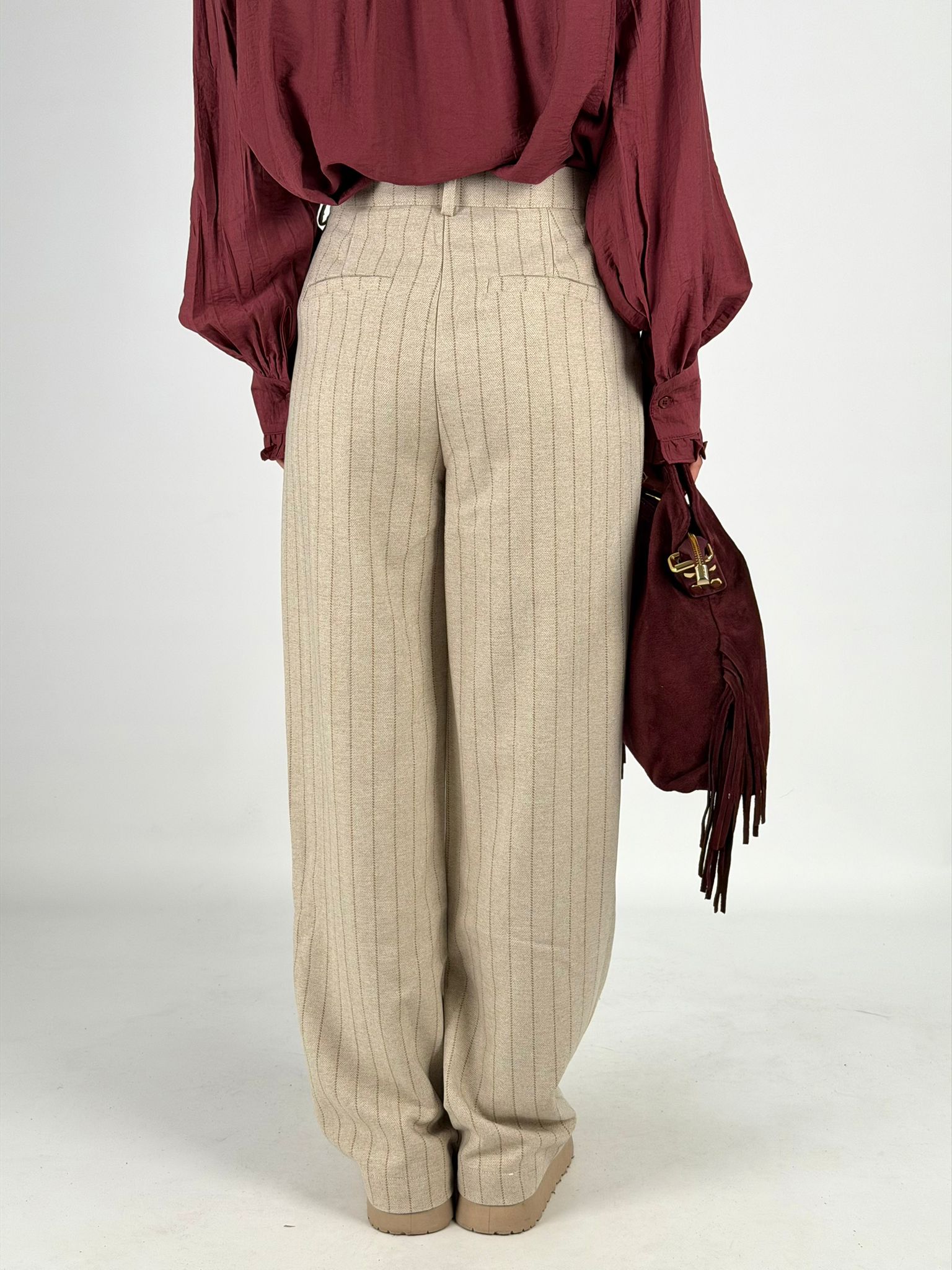 Pantalone Agata beige