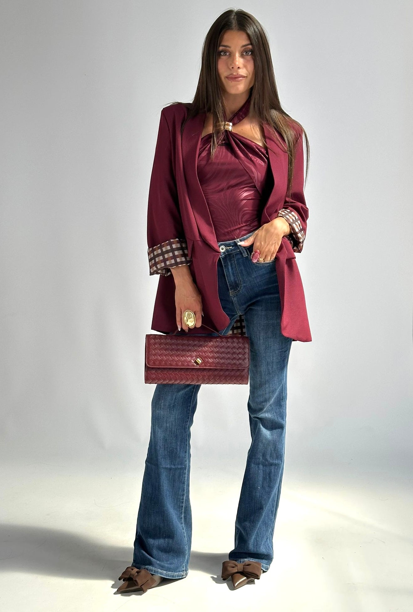 Giacca Lola bordeaux