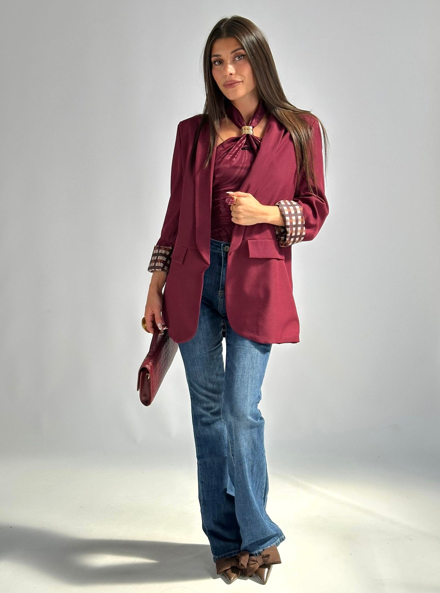 Giacca Lola bordeaux