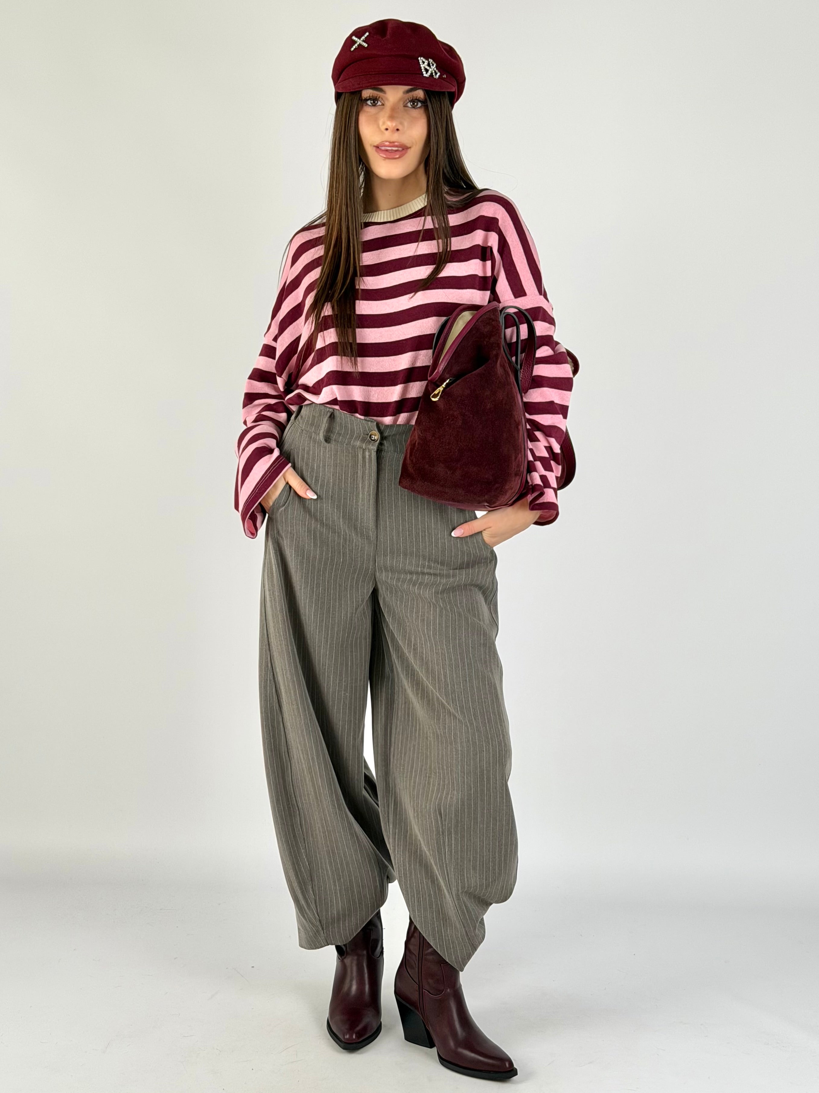 Pantalone Iris grigio