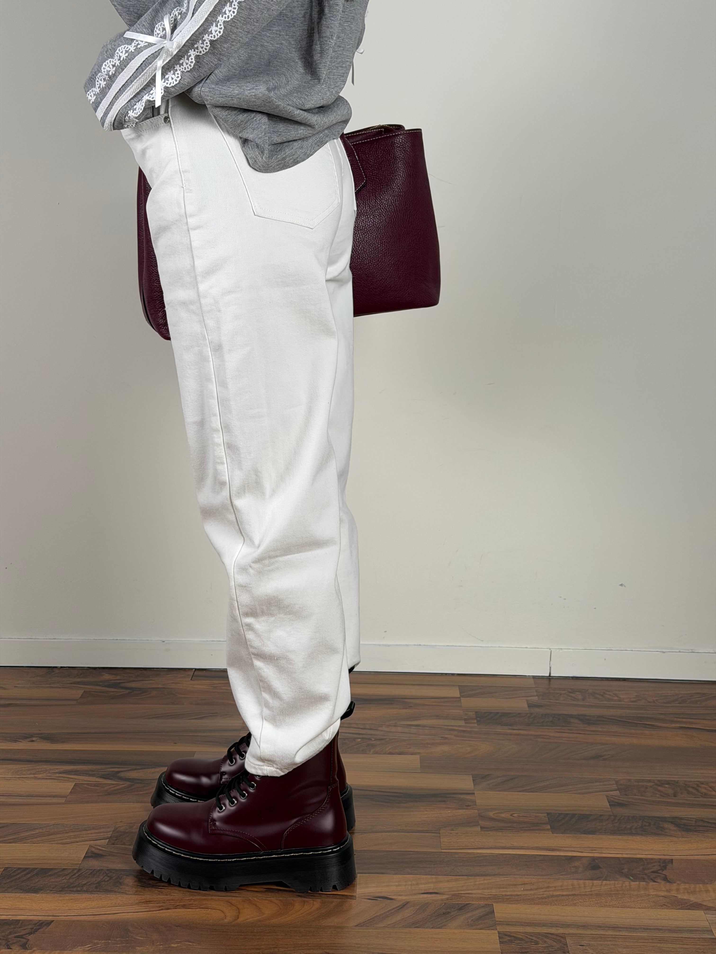 Jeans Giove bianco