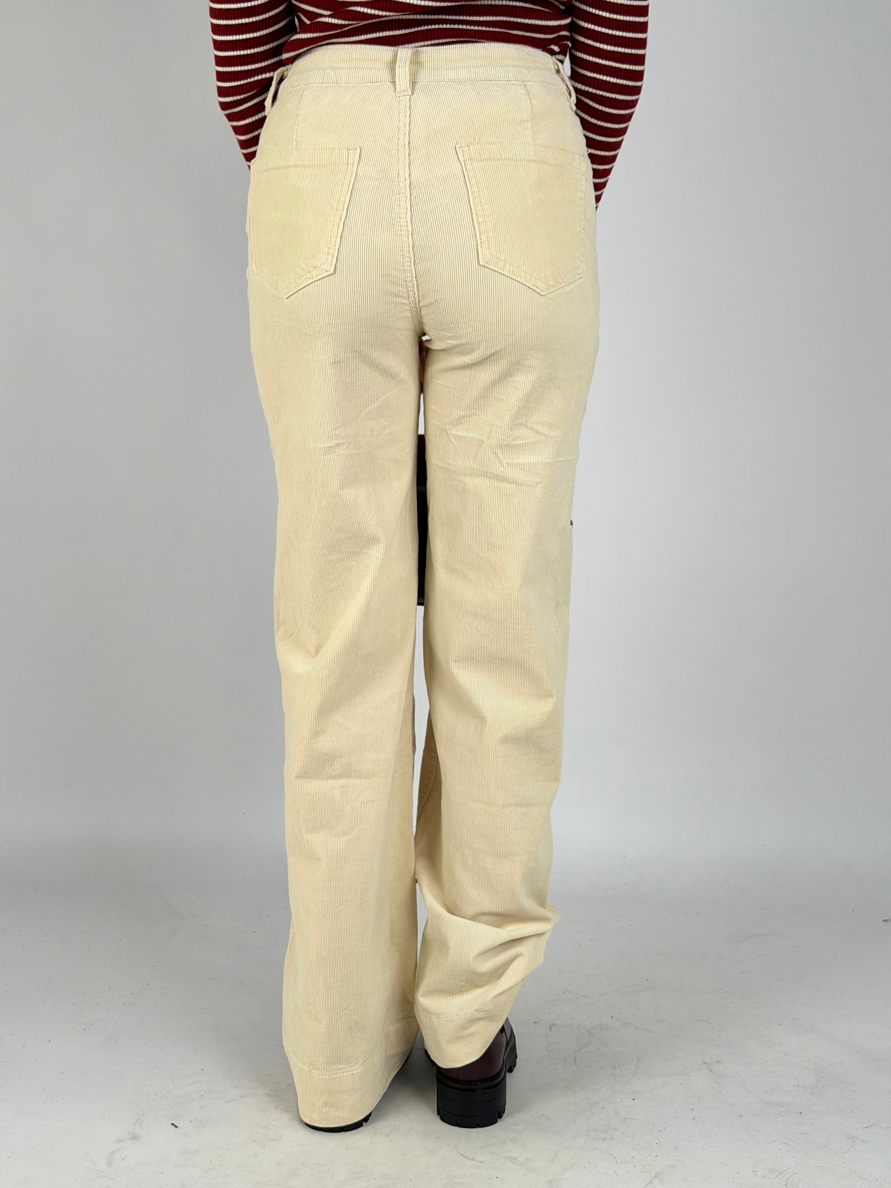 Pantalone Denise panna