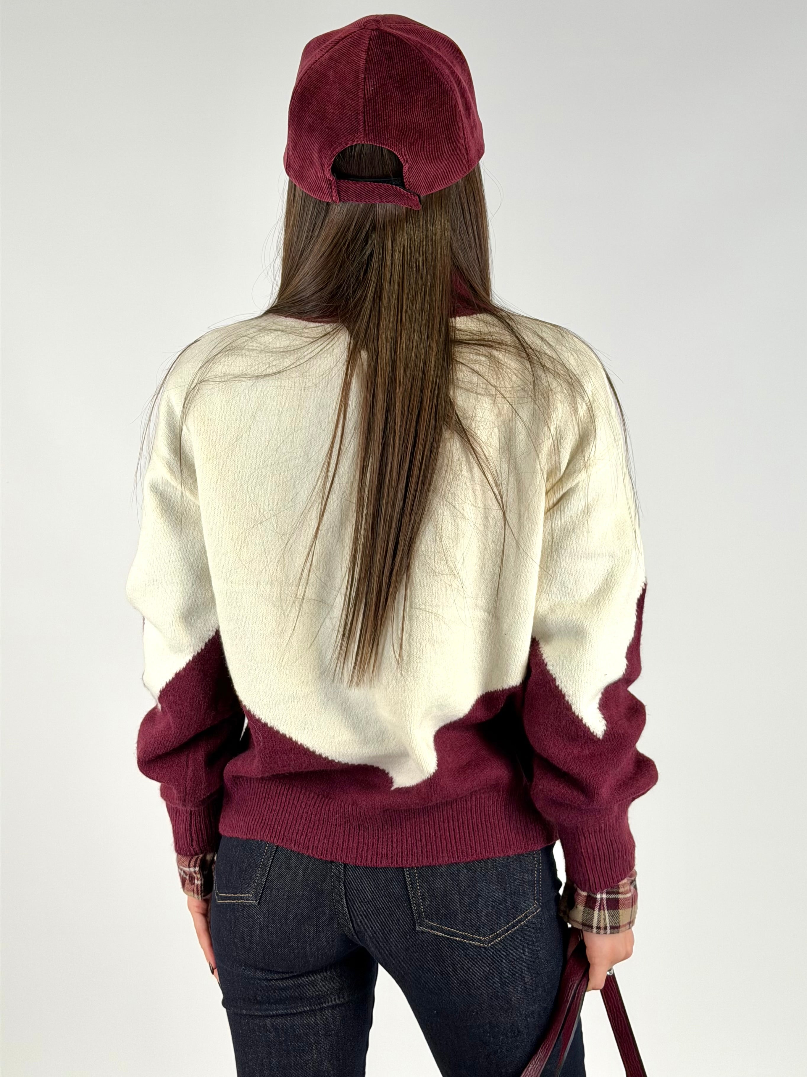 Maglia California bordeaux