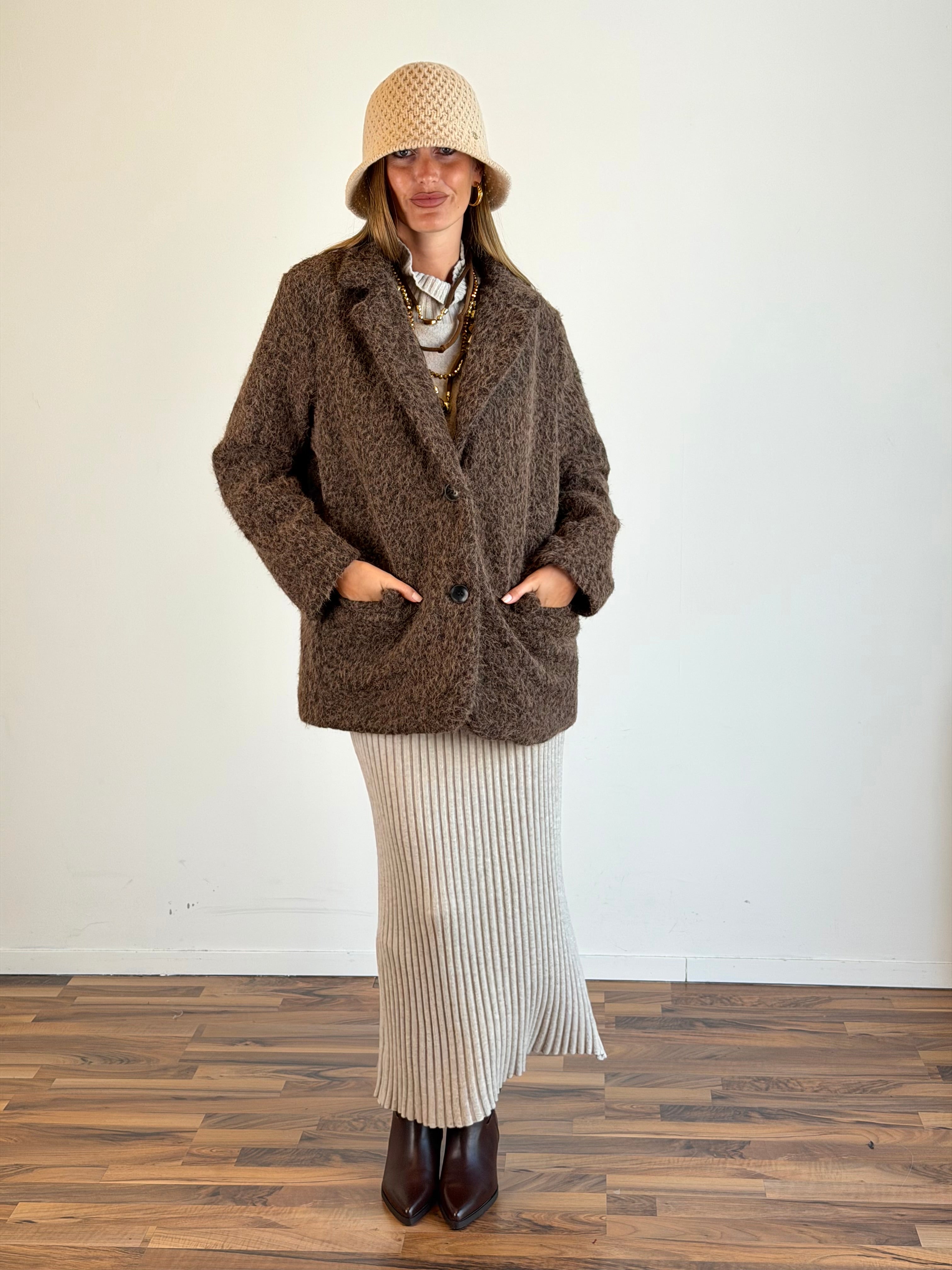 Cappotto Sheila moro