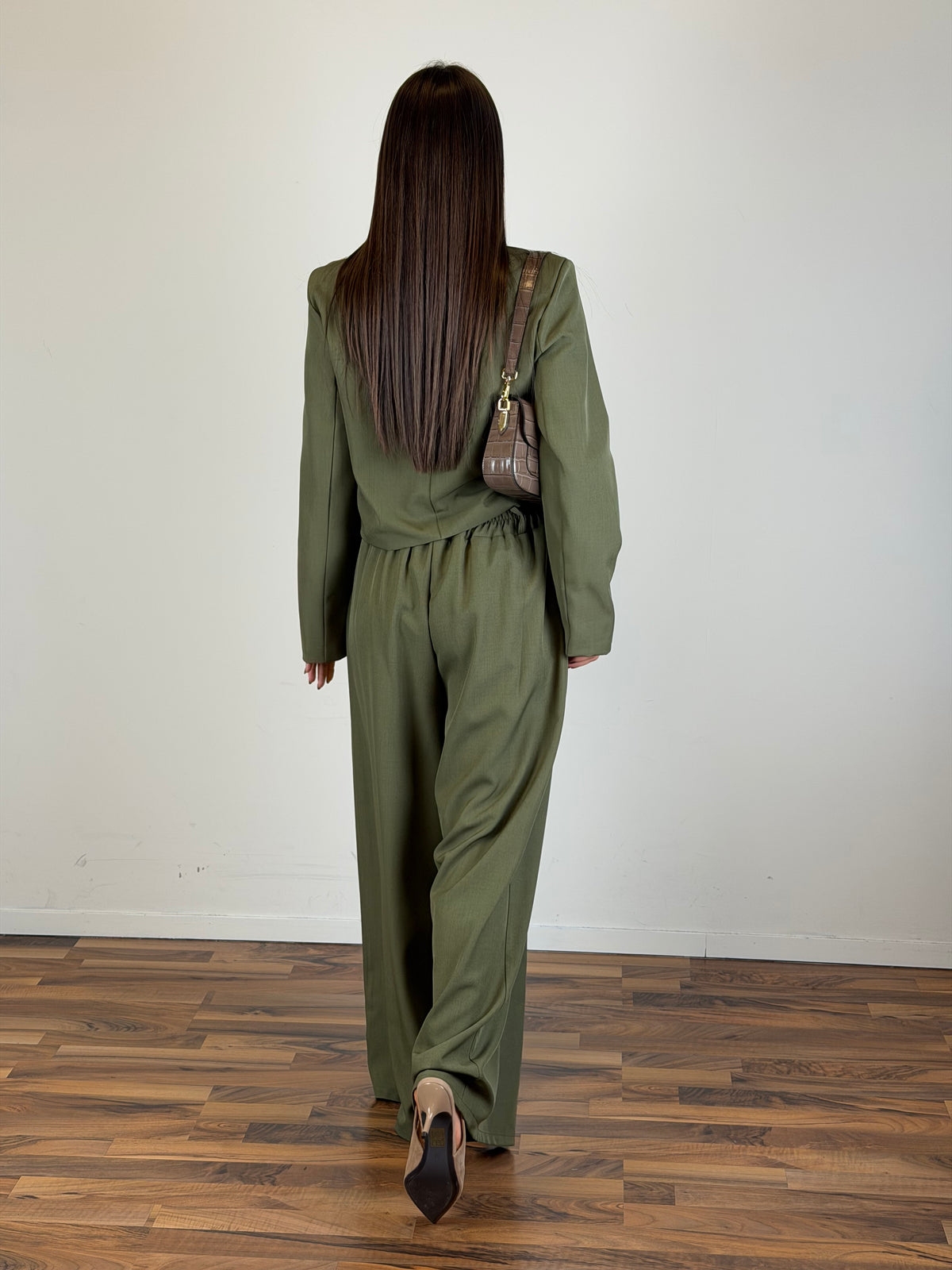 Tailleur Oriental verde