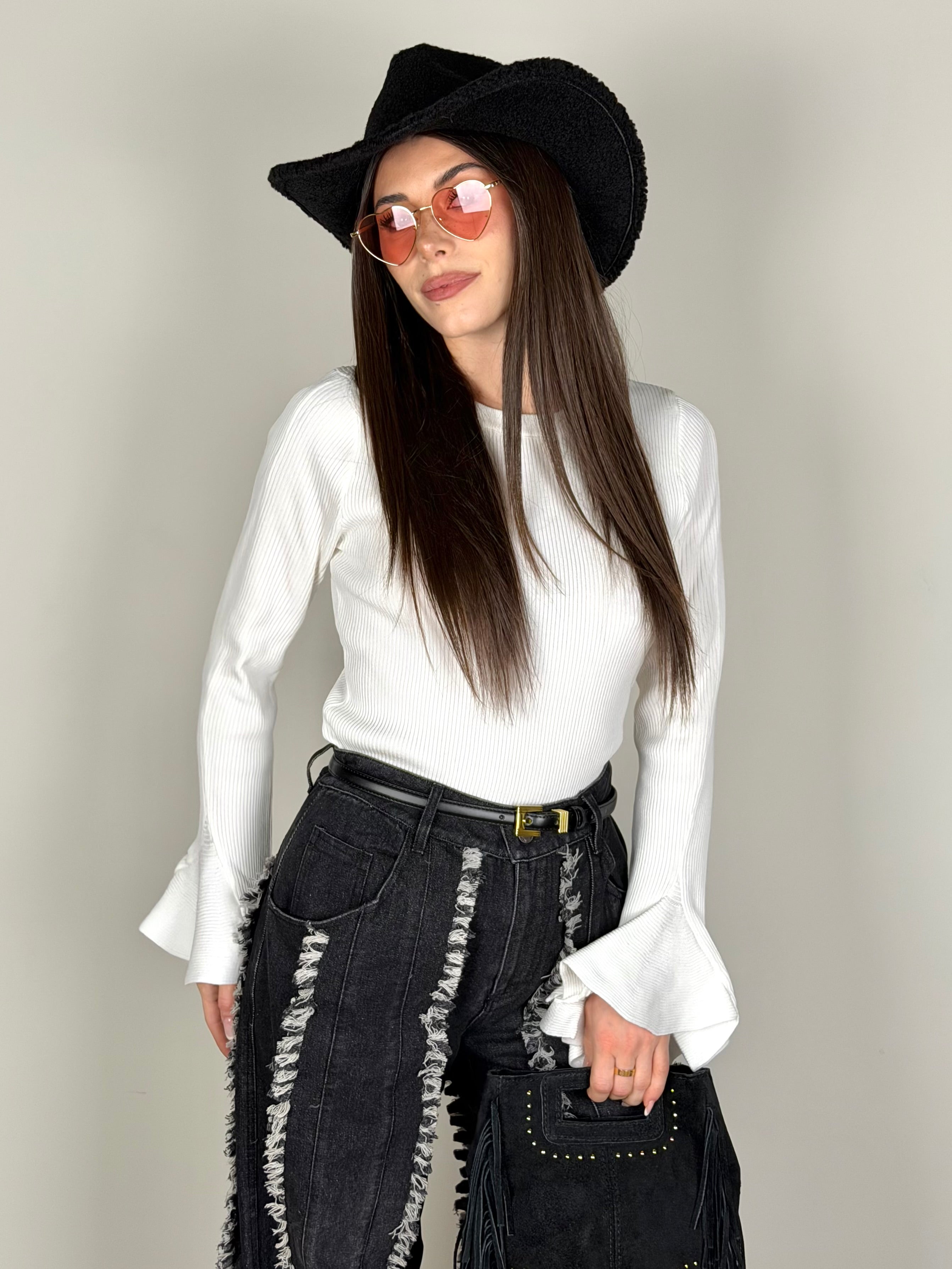 Maglia monday bianca