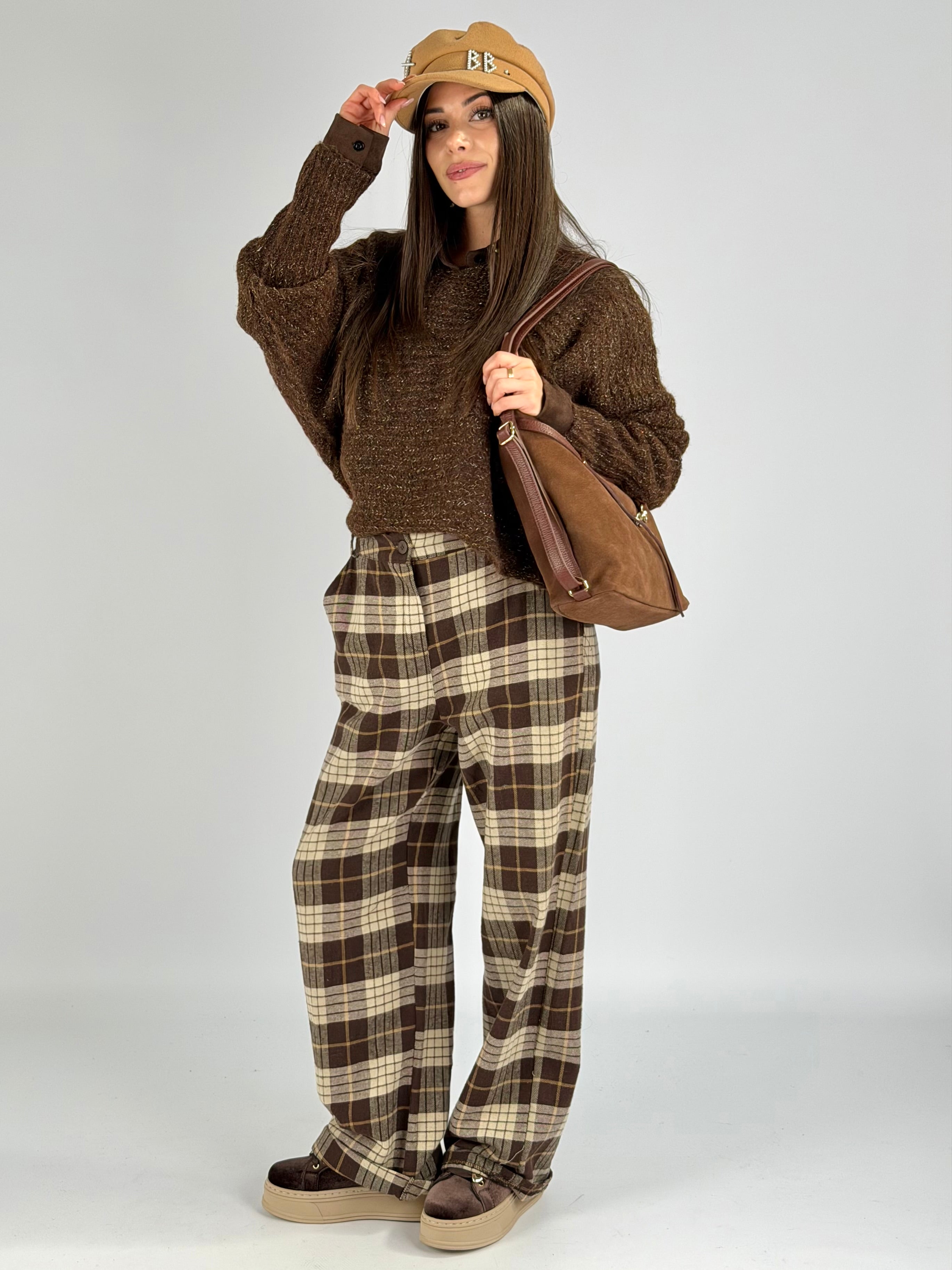 Maglia filo oro moro