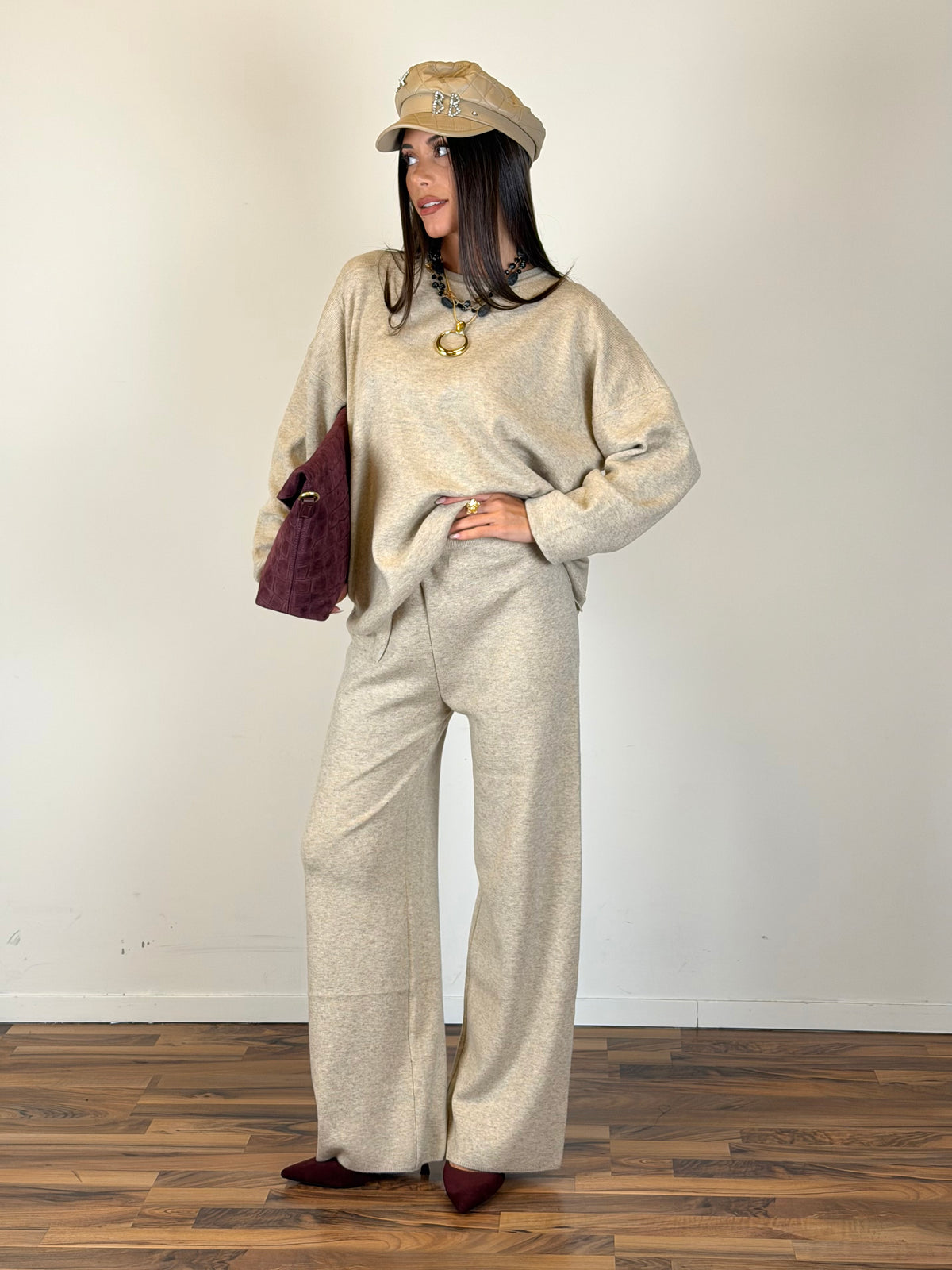 Tuta “ GIUSTA “ beige