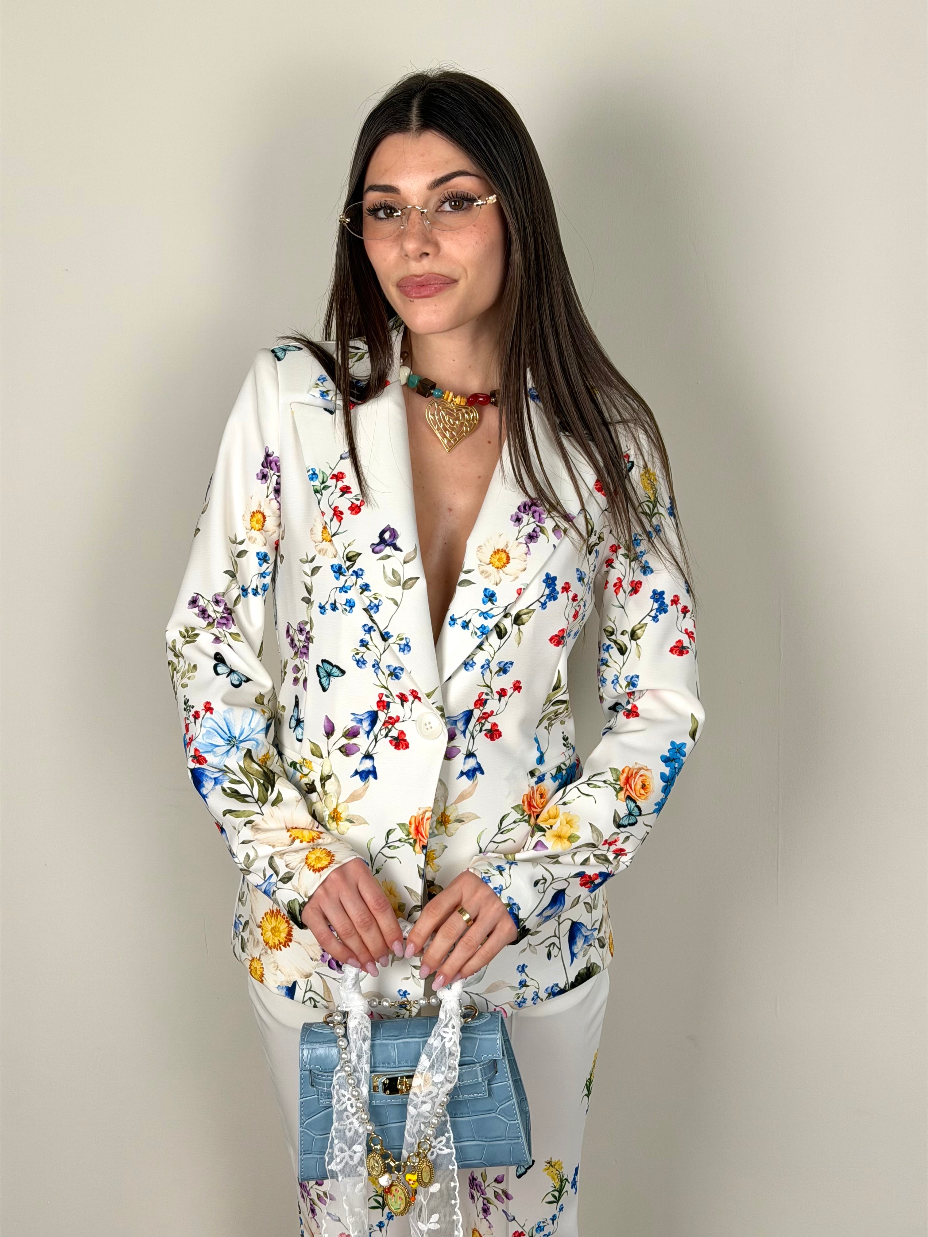 Completo Belinda bianco