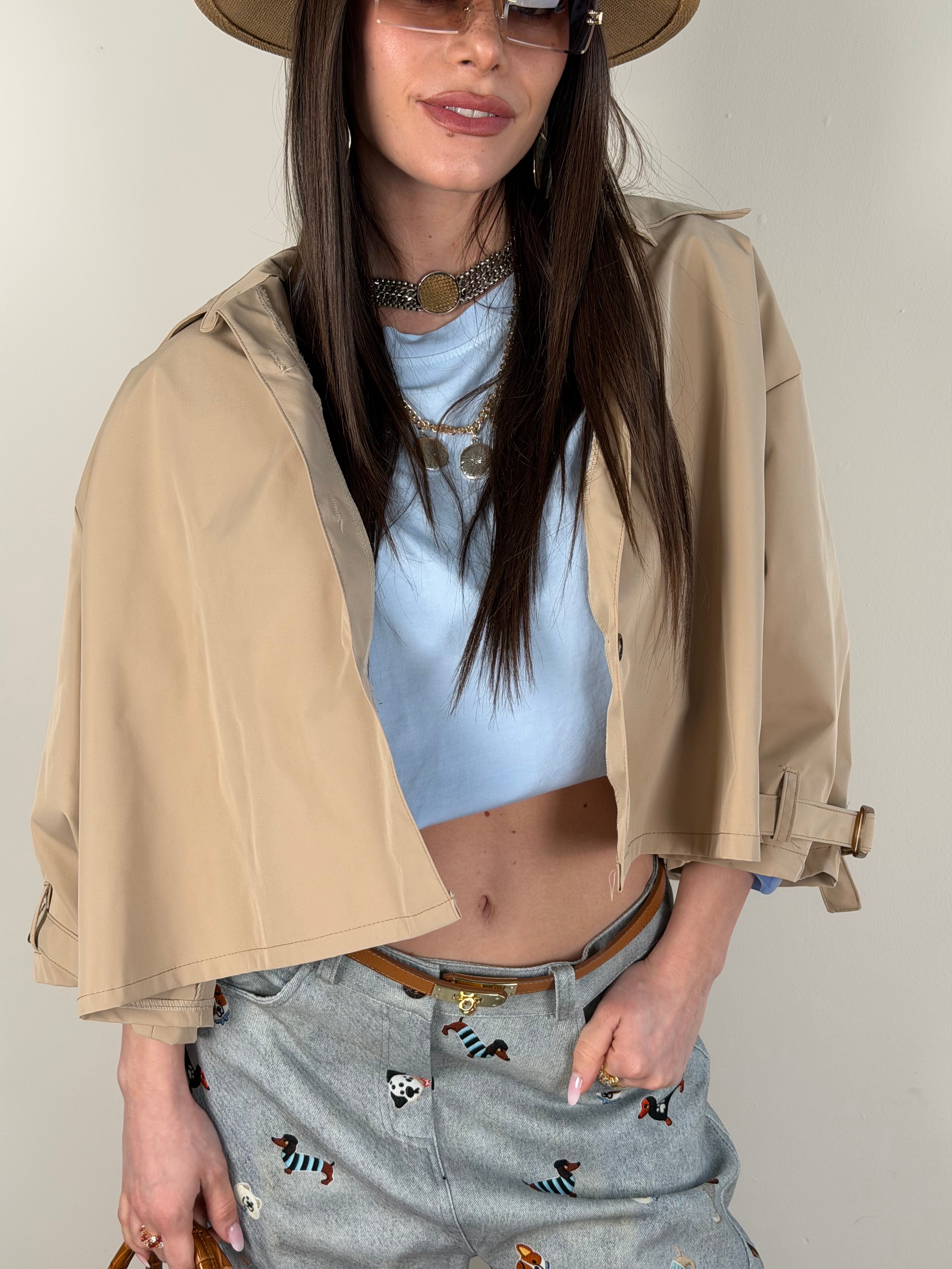 Trench Monica beige