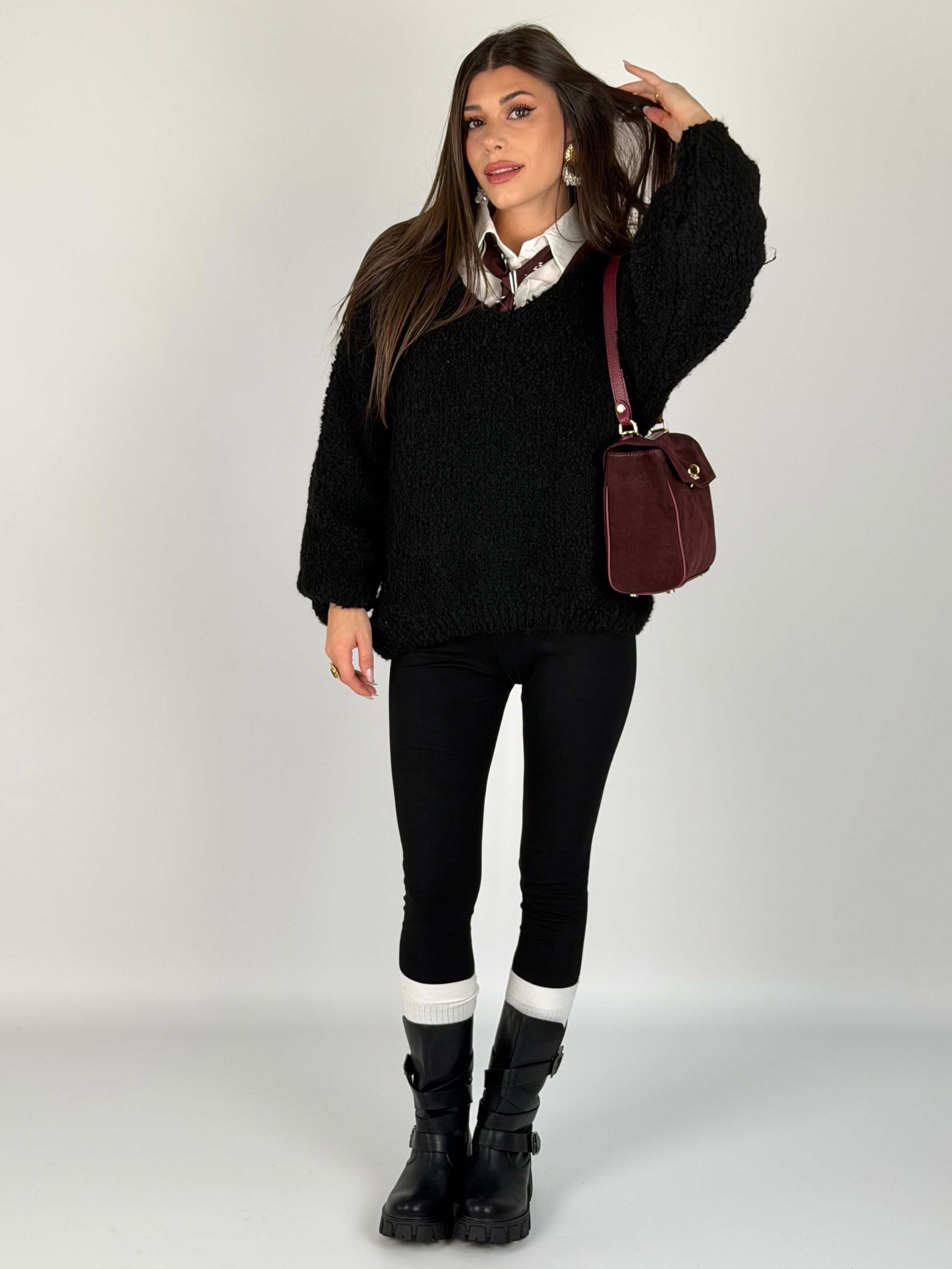 Maglione Winter nero