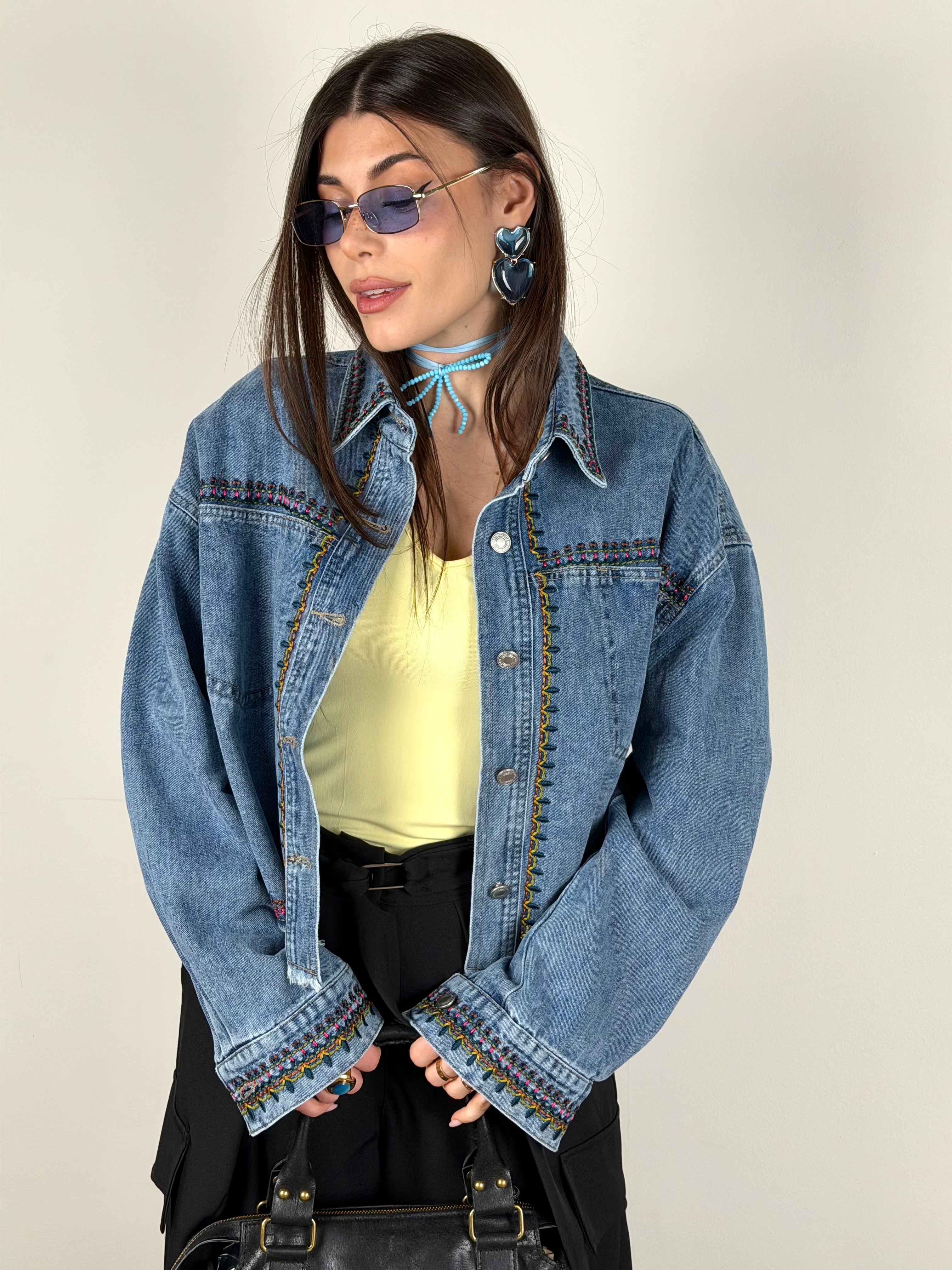 Giubbino denim indie