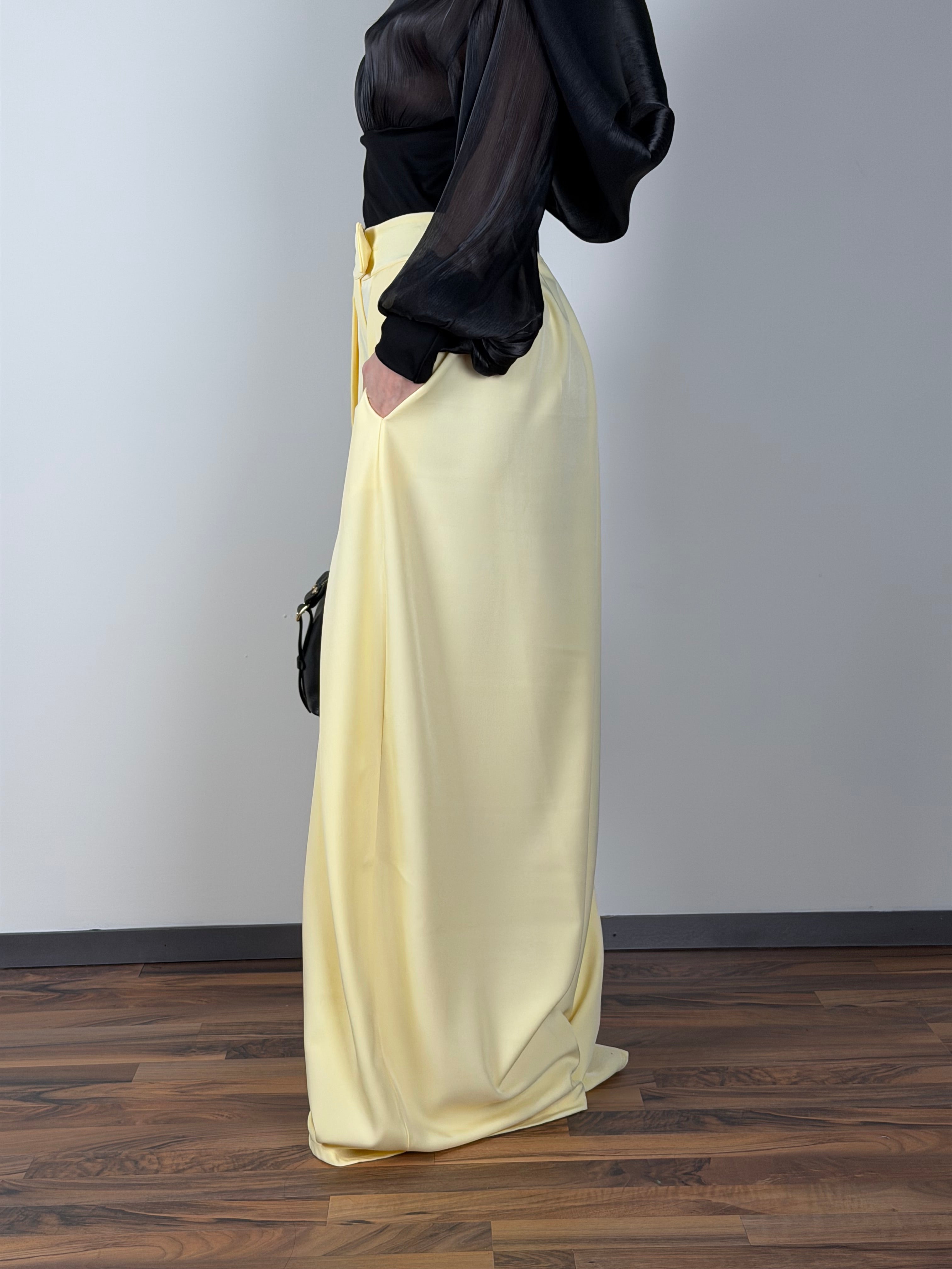 Pantalone Jasmine giallo
