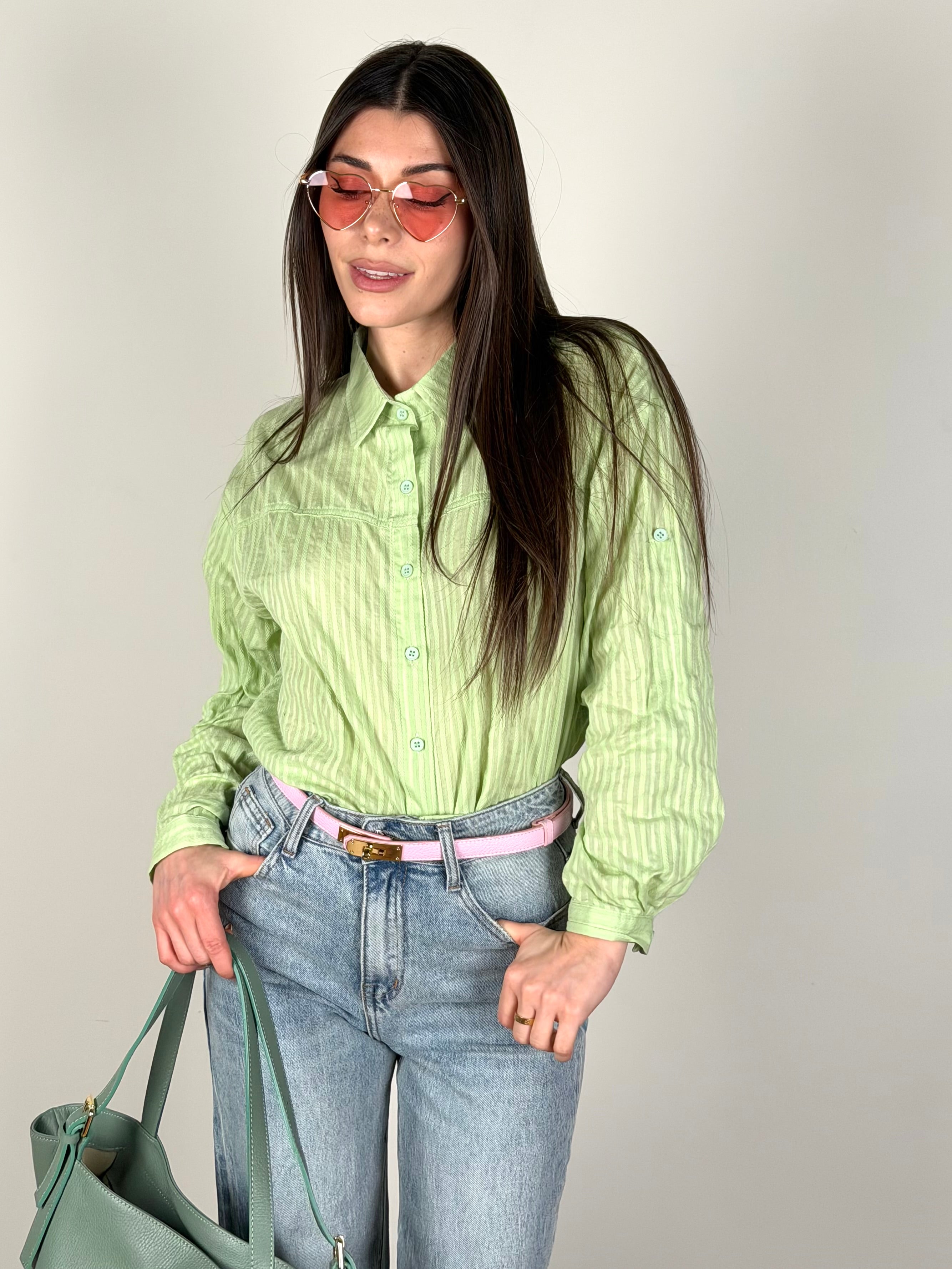 Camicia Sonia verde