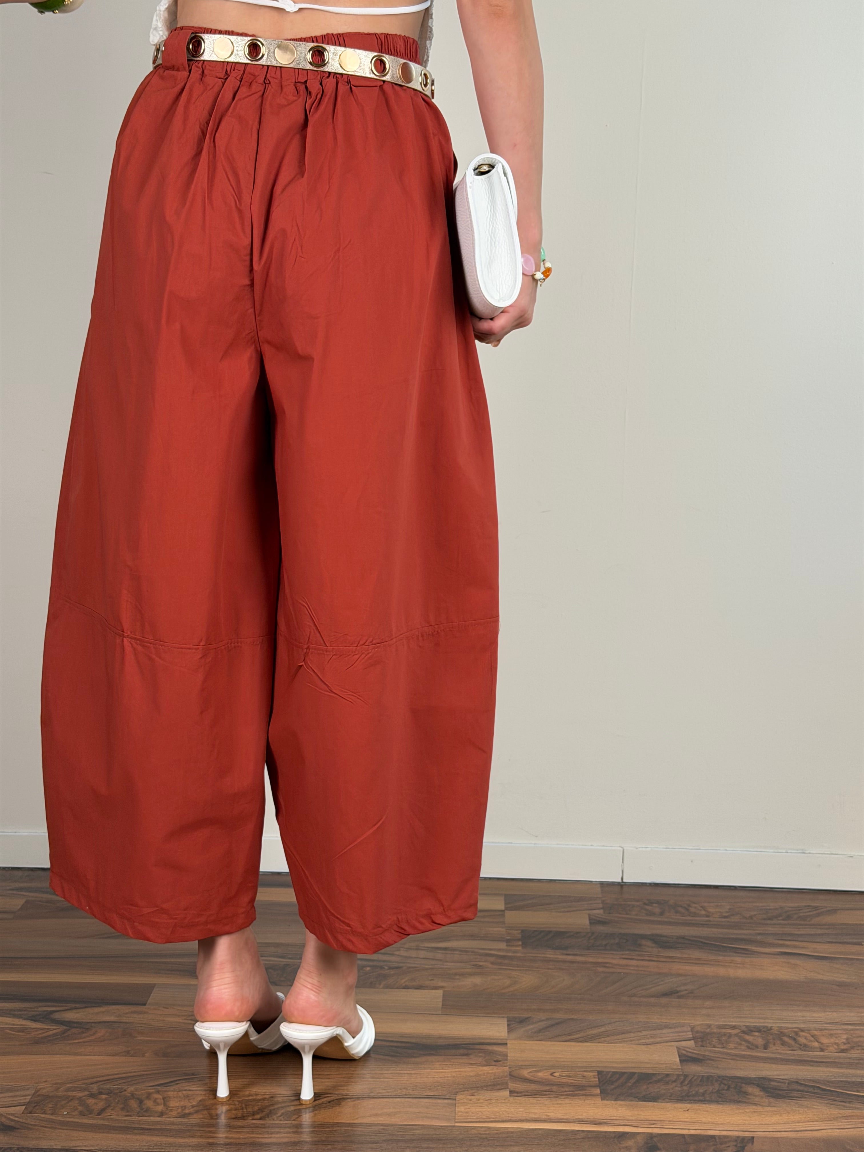 Pantalone Singapore coccio