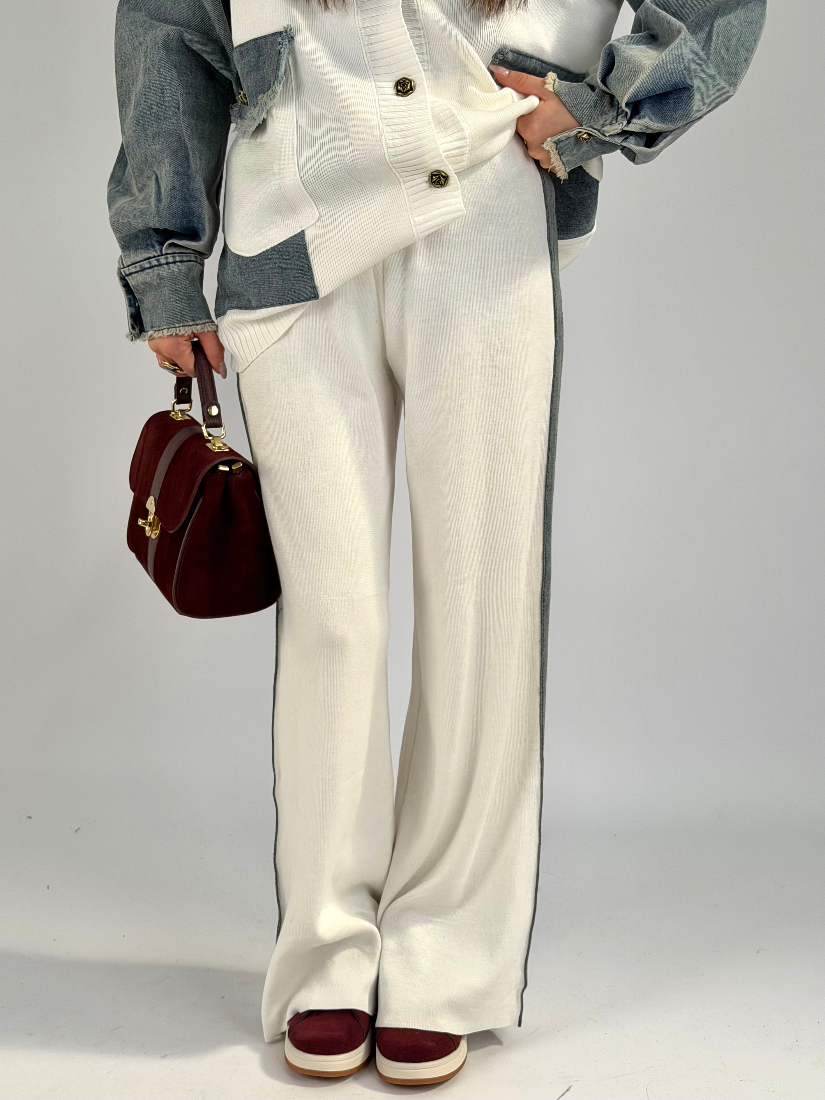 Completo sportivo doppia fantasia denim