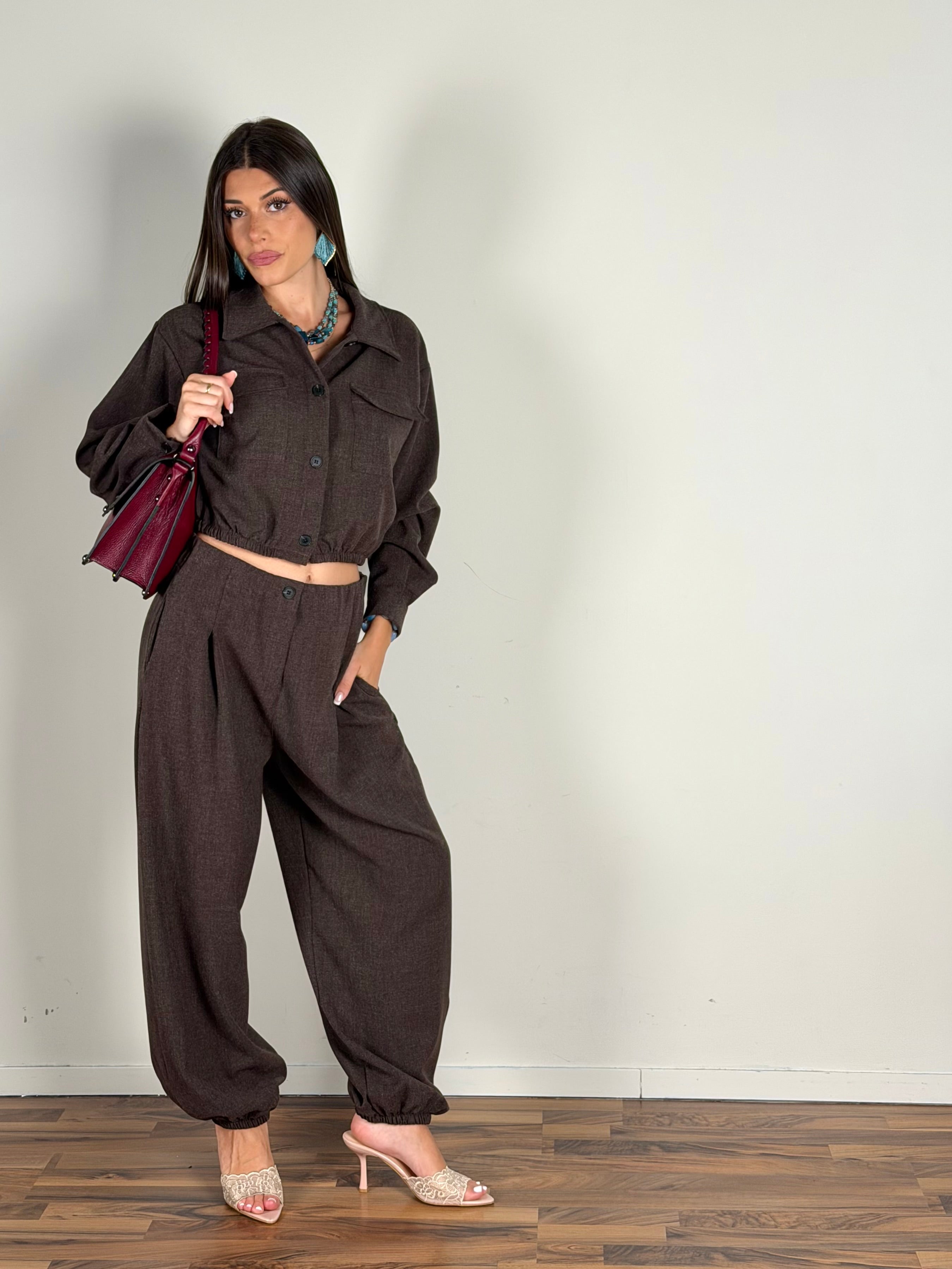 Camicia completo Trix moro