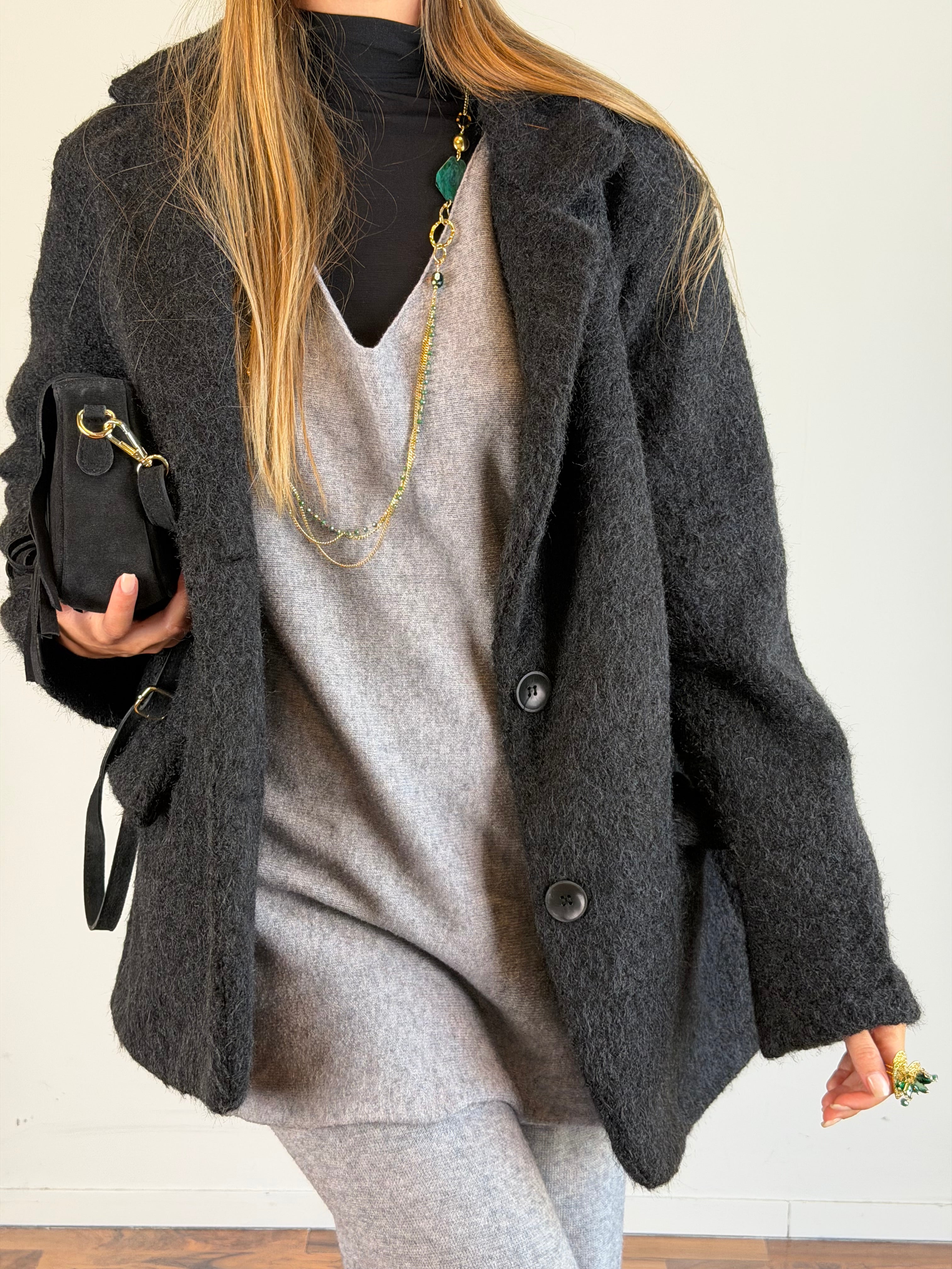 Cappotto Sheila nero