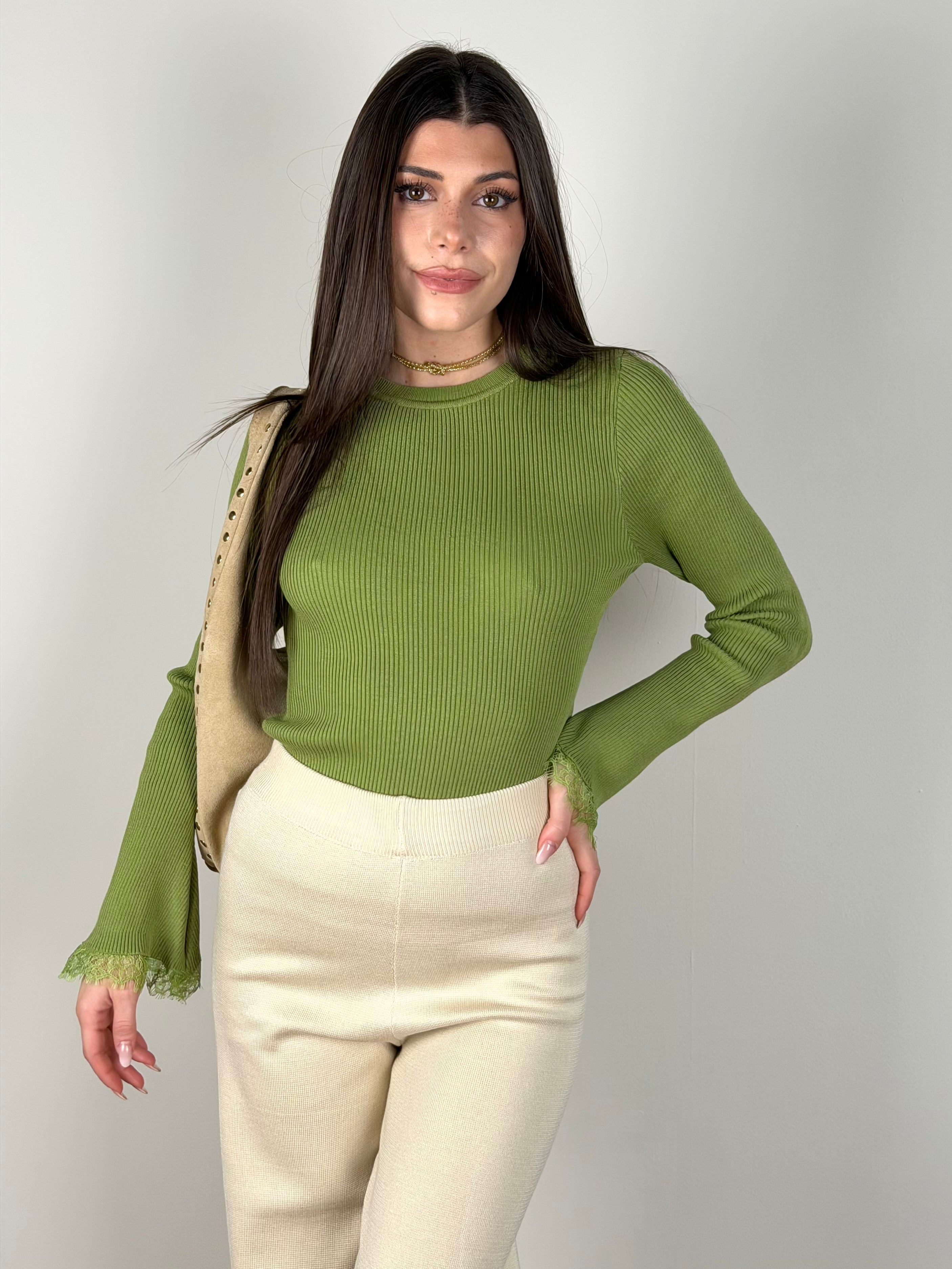 Maglia Celine verde