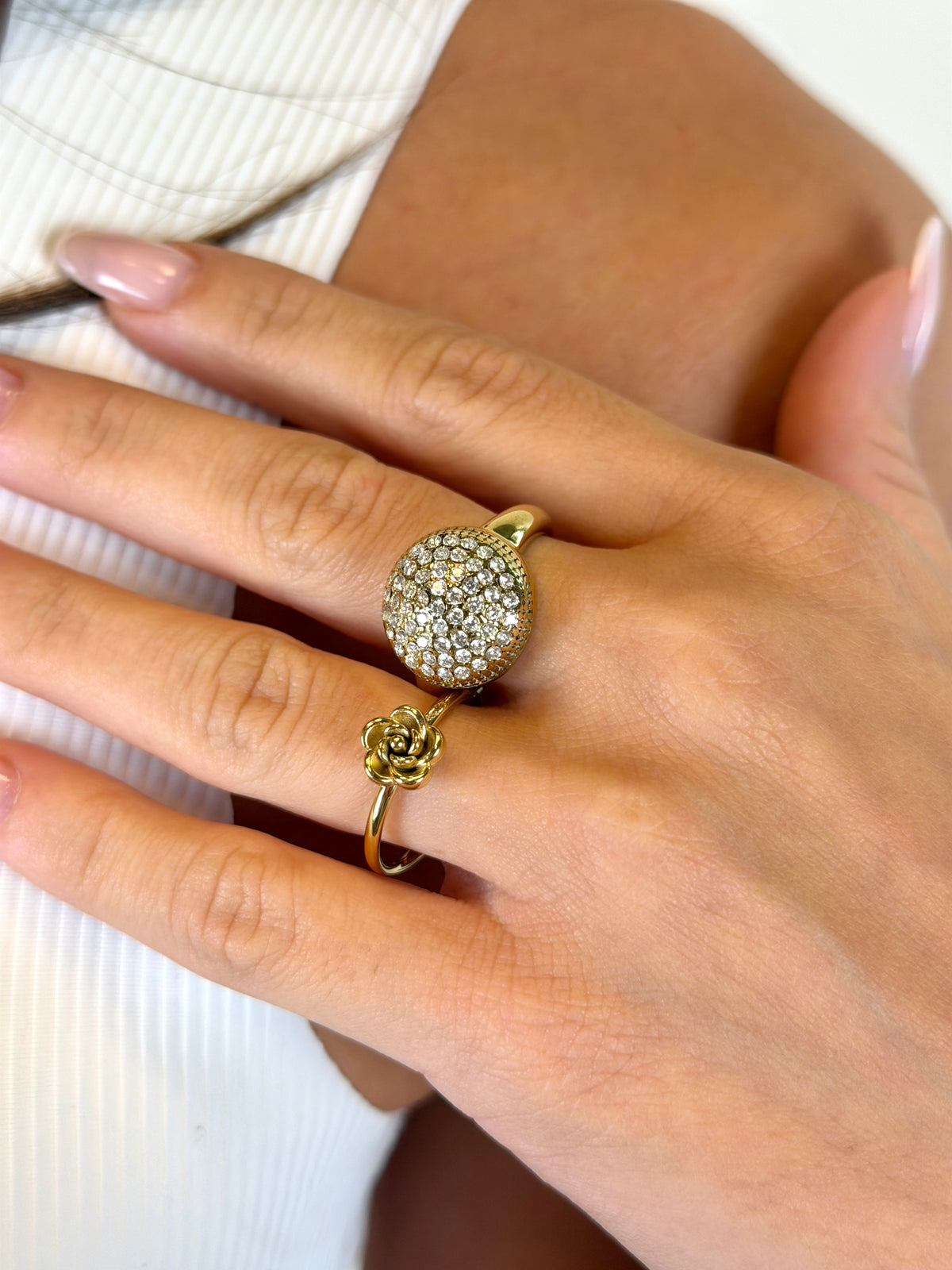 Anello rosa - Collezione coco