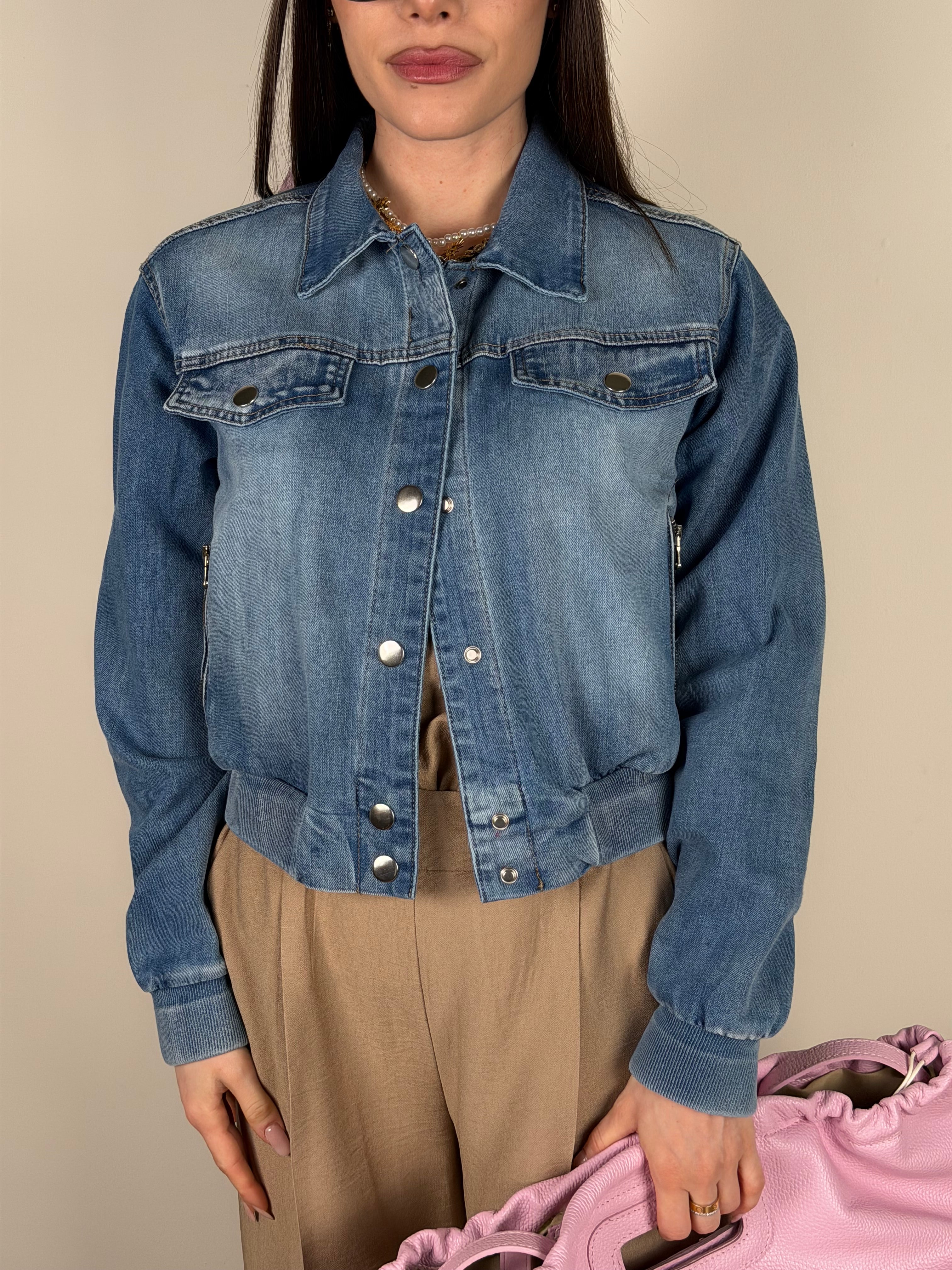 Giubbino jeans Sheila