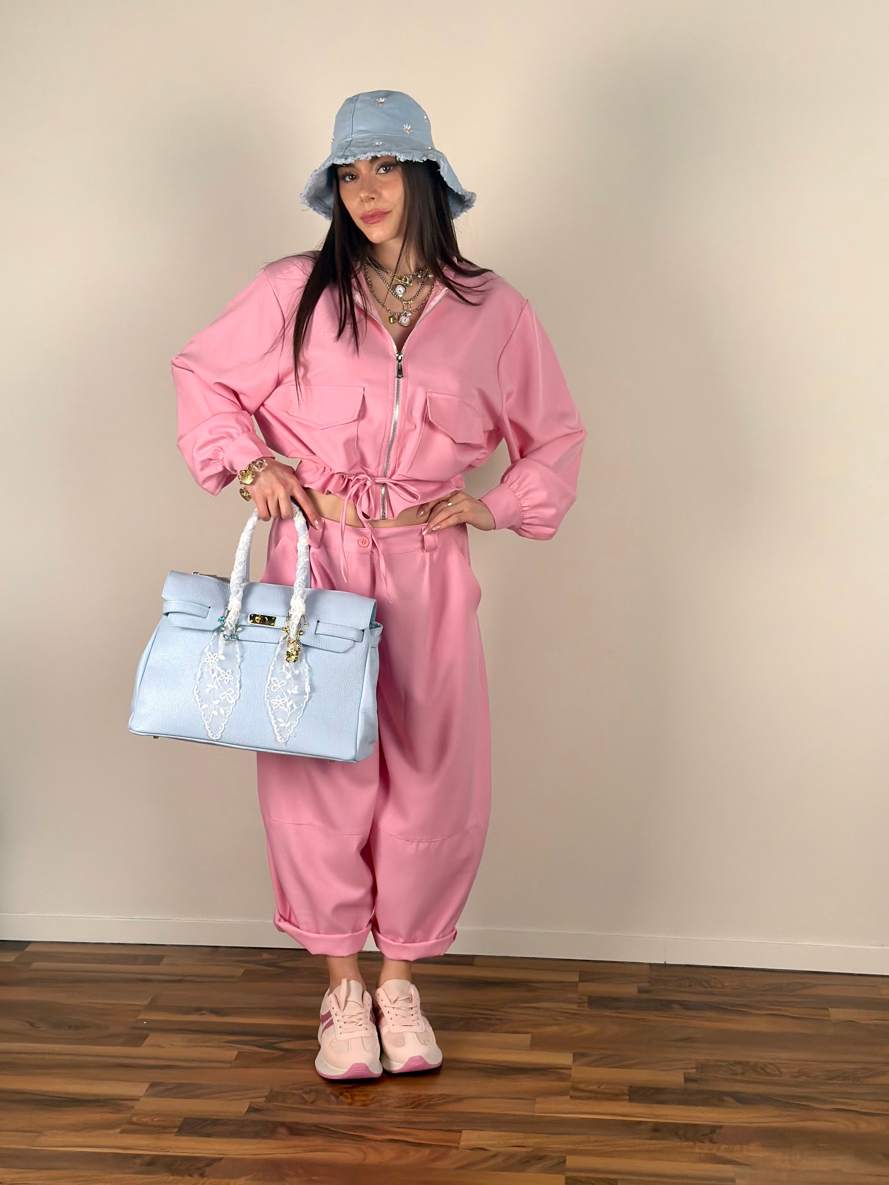 Camicia Sally rosa